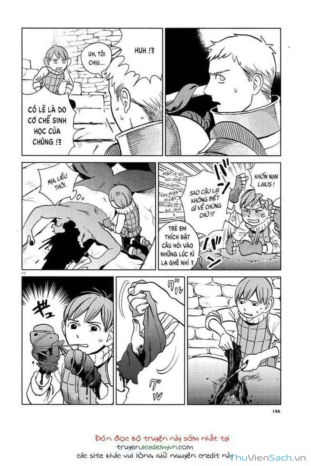 Truyện Tranh Mỹ Vị Hầm Ngục - Dungeon Meshi trang 4