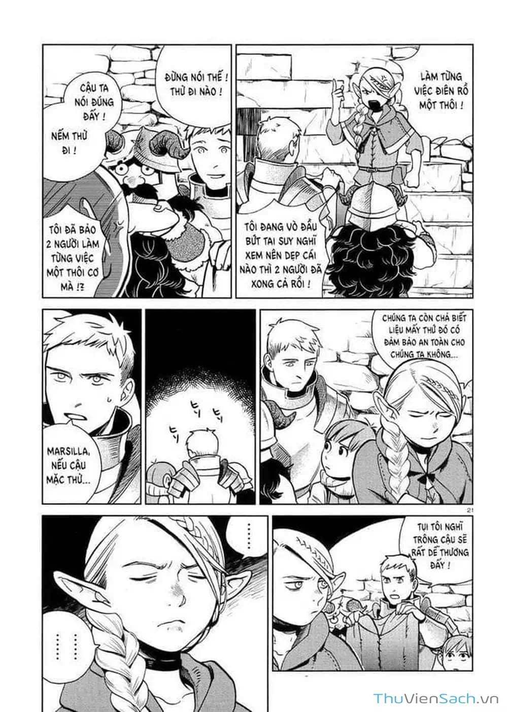 Truyện Tranh Mỹ Vị Hầm Ngục - Dungeon Meshi trang 4
