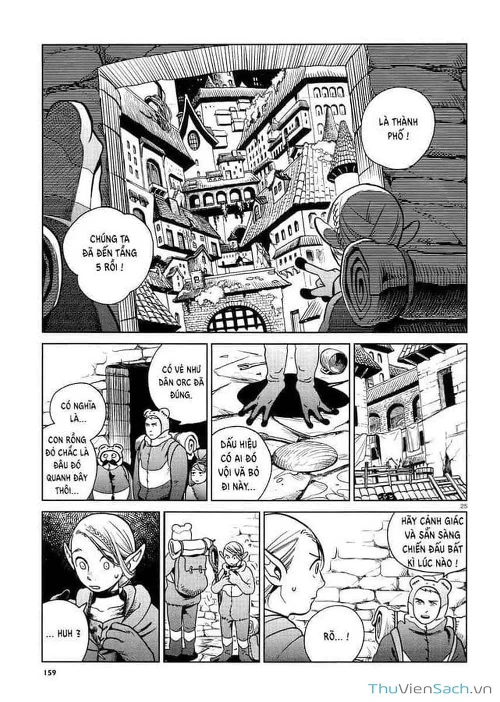 Truyện Tranh Mỹ Vị Hầm Ngục - Dungeon Meshi trang 4