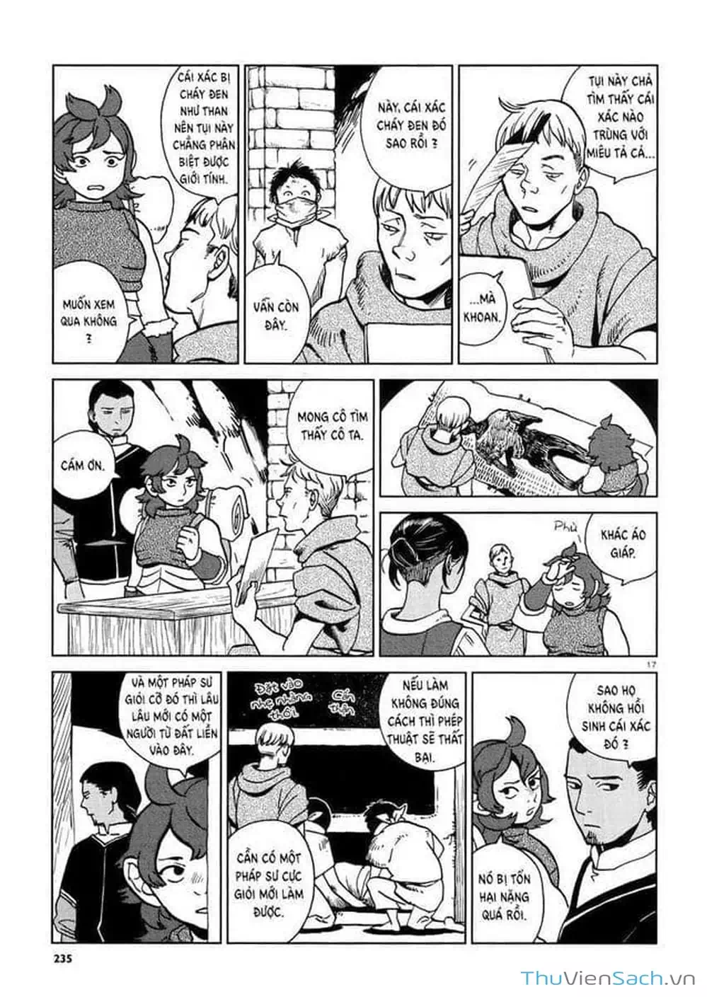 Truyện Tranh Mỹ Vị Hầm Ngục - Dungeon Meshi trang 4