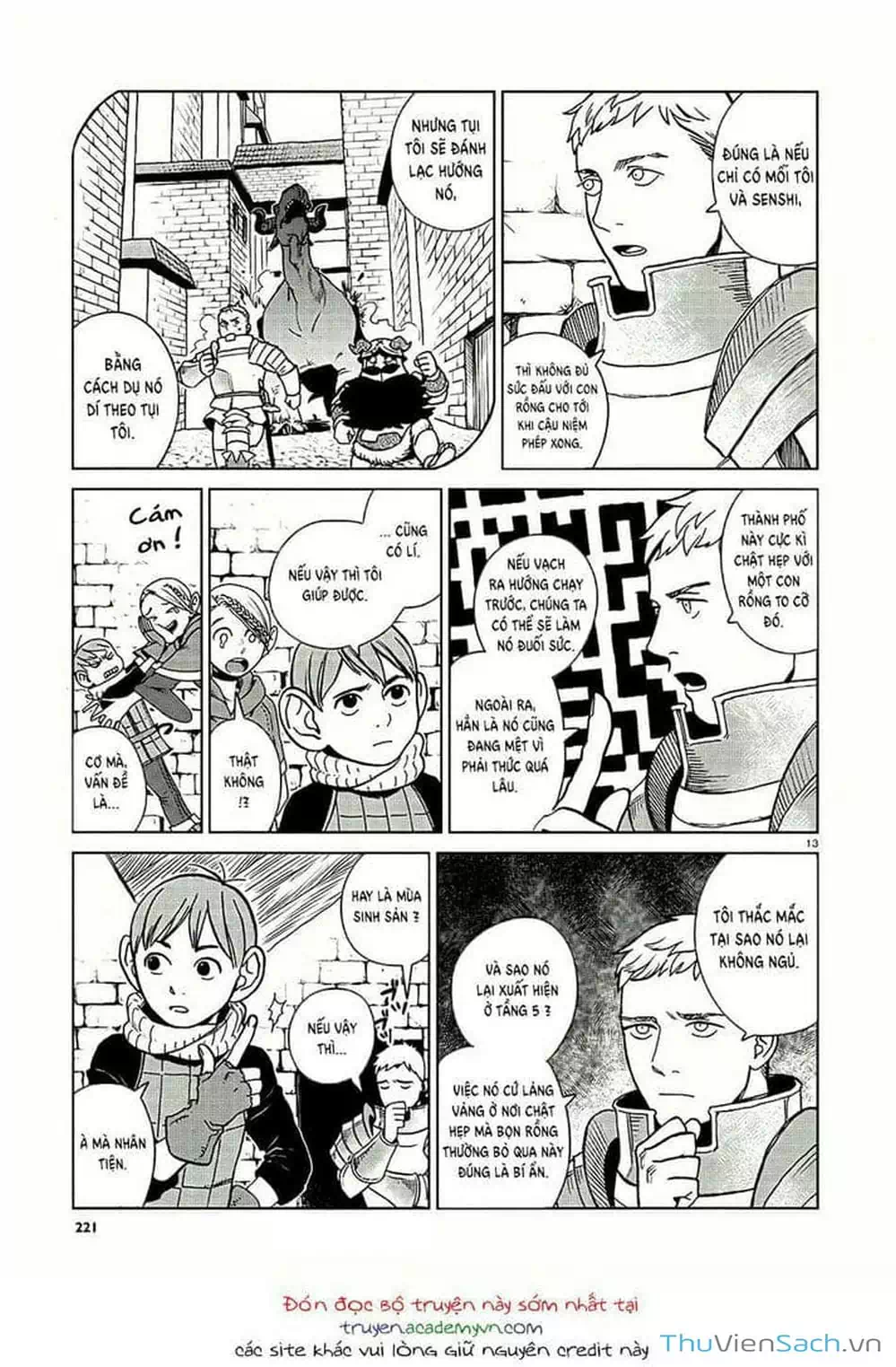 Truyện Tranh Mỹ Vị Hầm Ngục - Dungeon Meshi trang 4