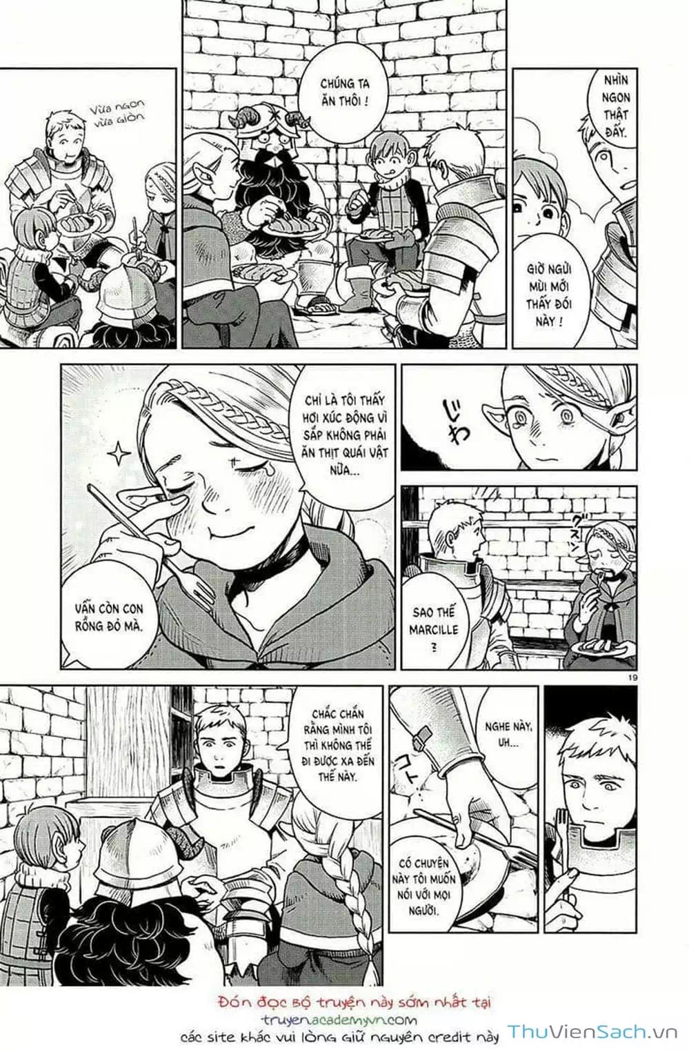 Truyện Tranh Mỹ Vị Hầm Ngục - Dungeon Meshi trang 4