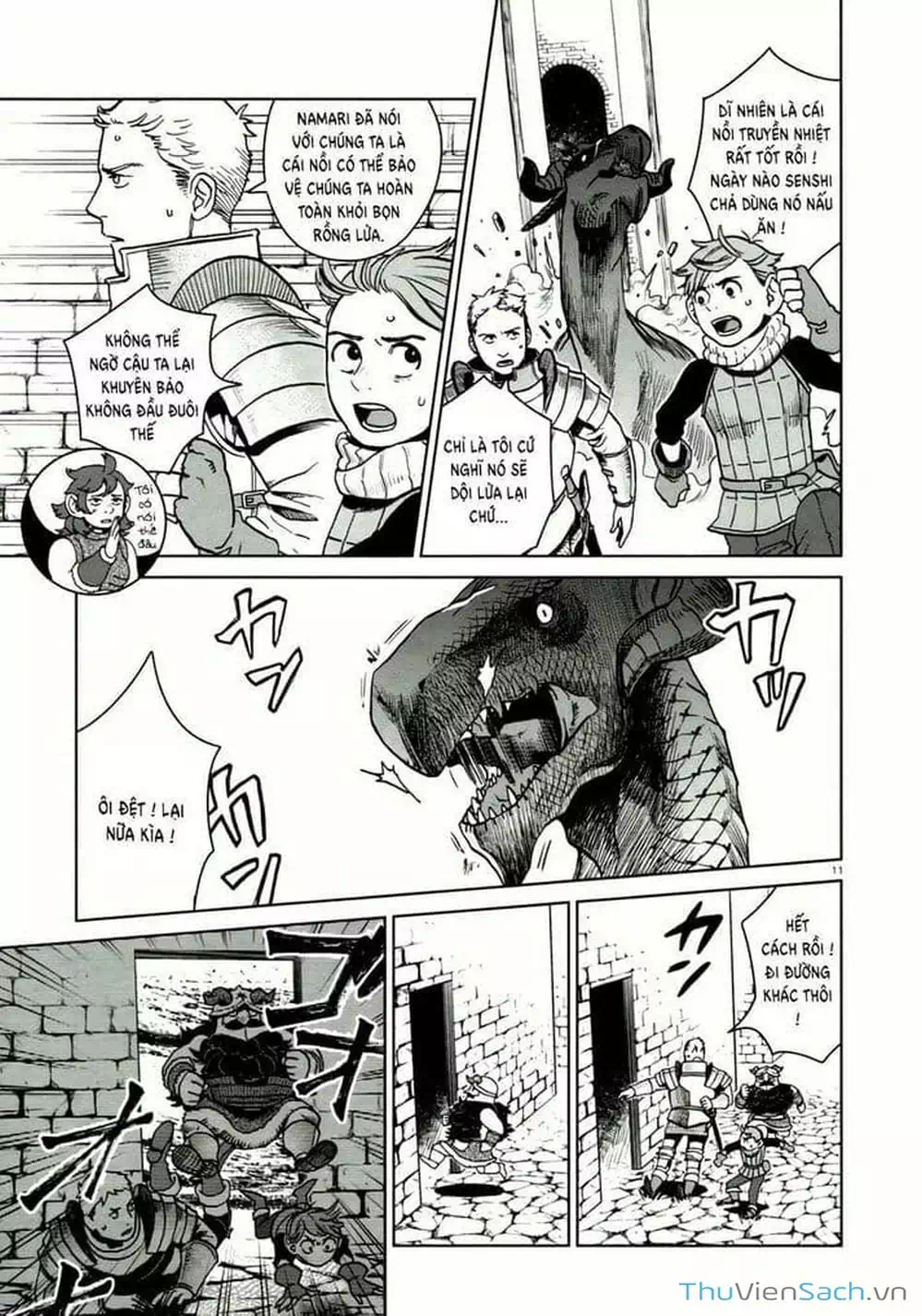 Truyện Tranh Mỹ Vị Hầm Ngục - Dungeon Meshi trang 4