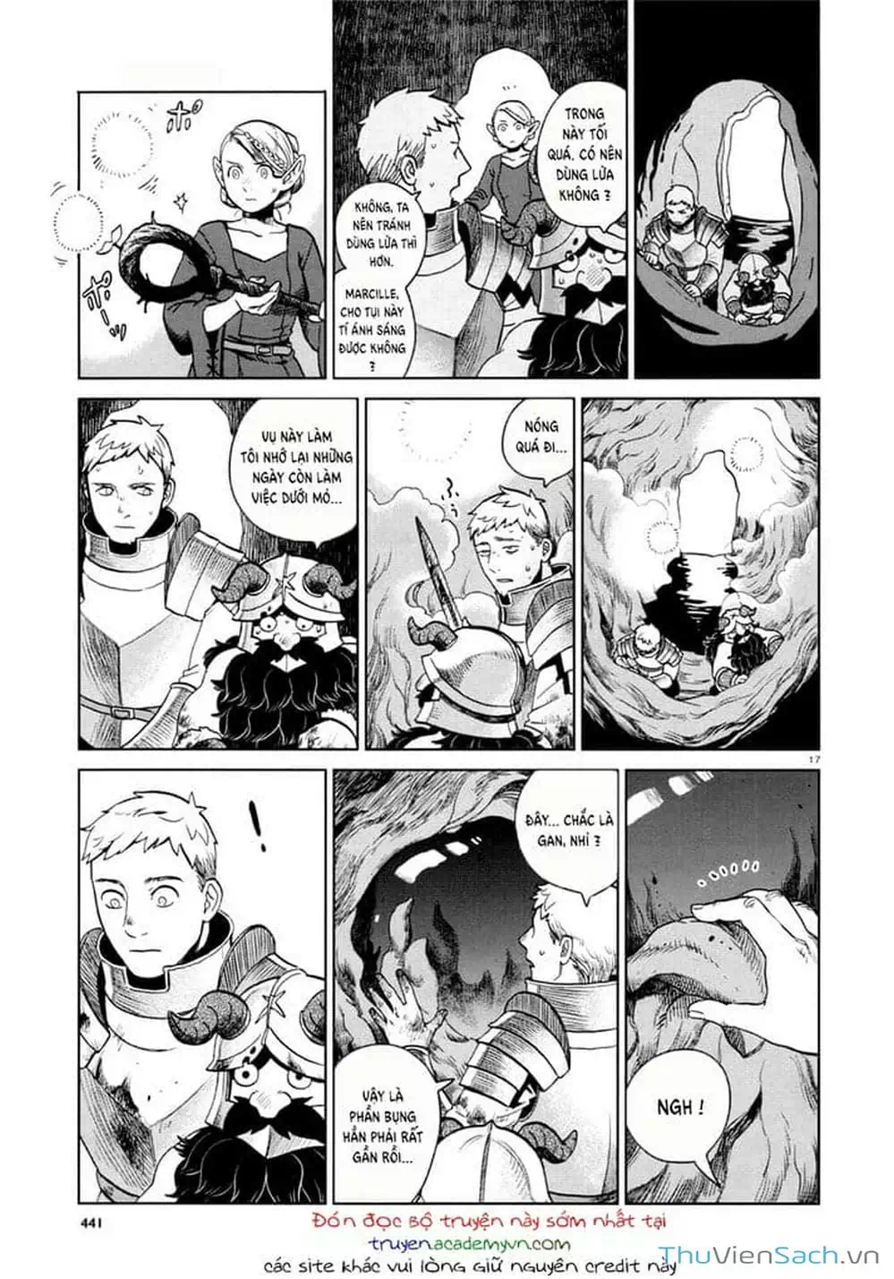 Truyện Tranh Mỹ Vị Hầm Ngục - Dungeon Meshi trang 4