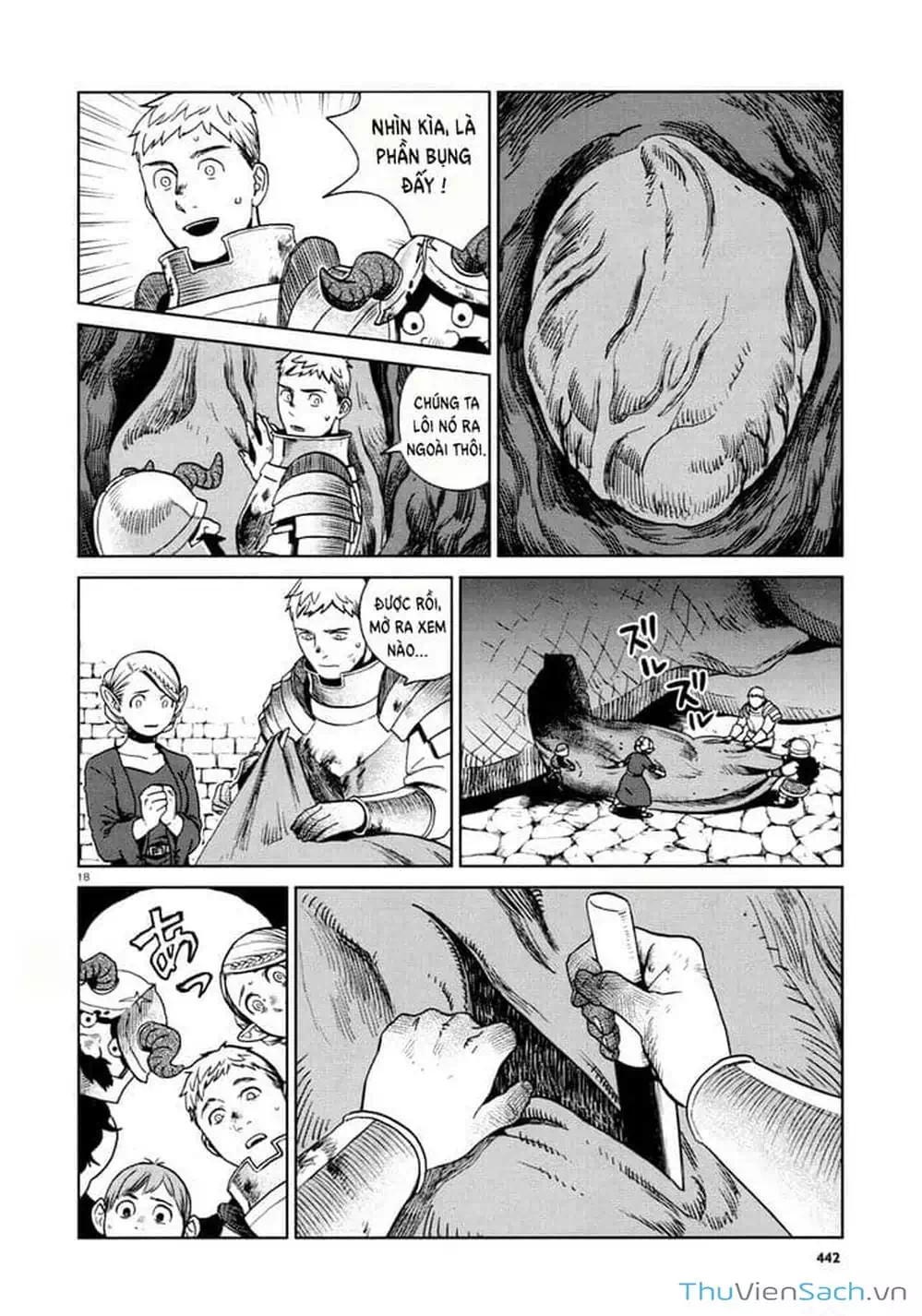 Truyện Tranh Mỹ Vị Hầm Ngục - Dungeon Meshi trang 4