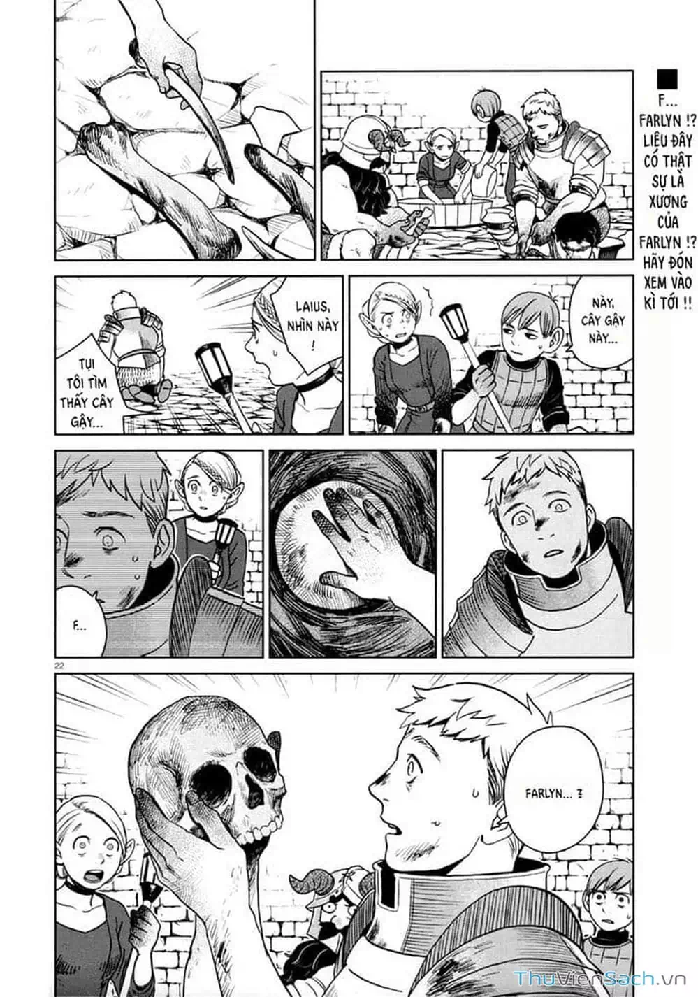 Truyện Tranh Mỹ Vị Hầm Ngục - Dungeon Meshi trang 4