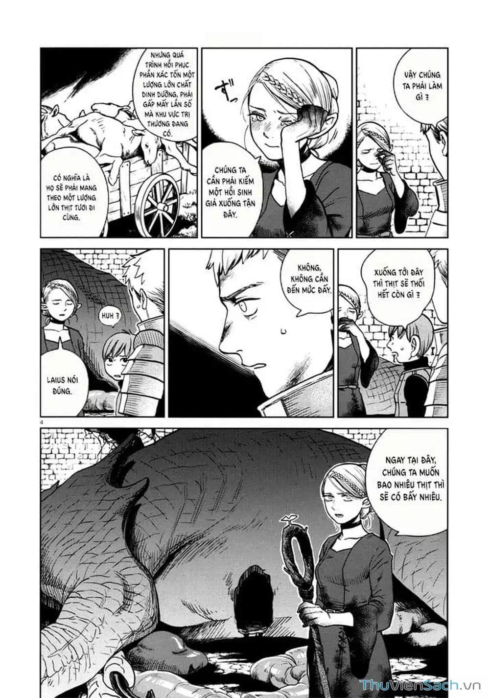 Truyện Tranh Mỹ Vị Hầm Ngục - Dungeon Meshi trang 4