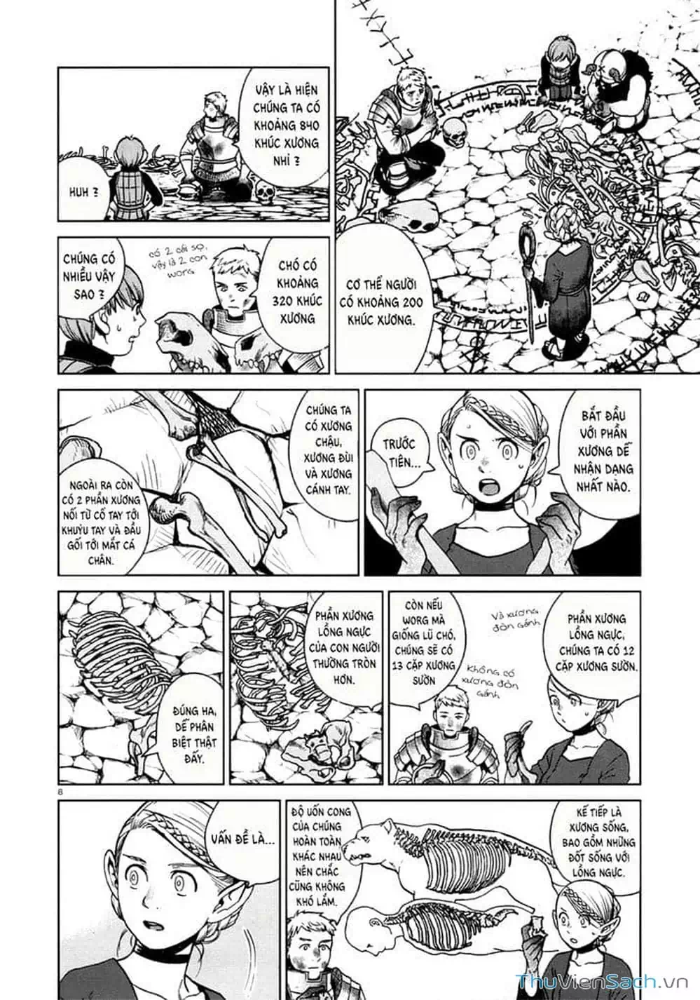 Truyện Tranh Mỹ Vị Hầm Ngục - Dungeon Meshi trang 4