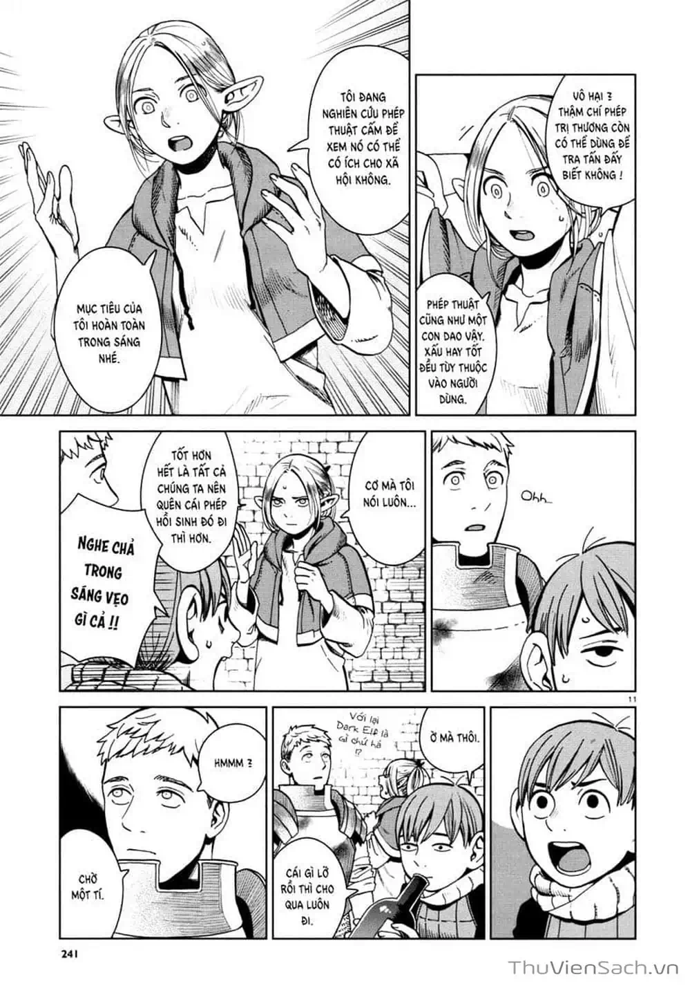 Truyện Tranh Mỹ Vị Hầm Ngục - Dungeon Meshi trang 4