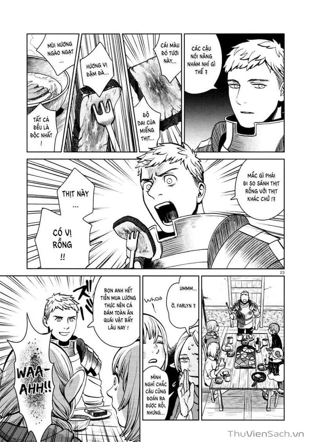 Truyện Tranh Mỹ Vị Hầm Ngục - Dungeon Meshi trang 4