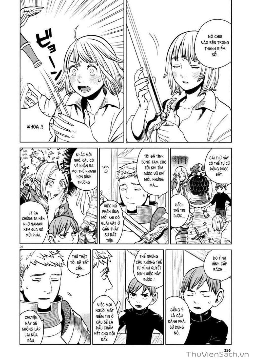 Truyện Tranh Mỹ Vị Hầm Ngục - Dungeon Meshi trang 4