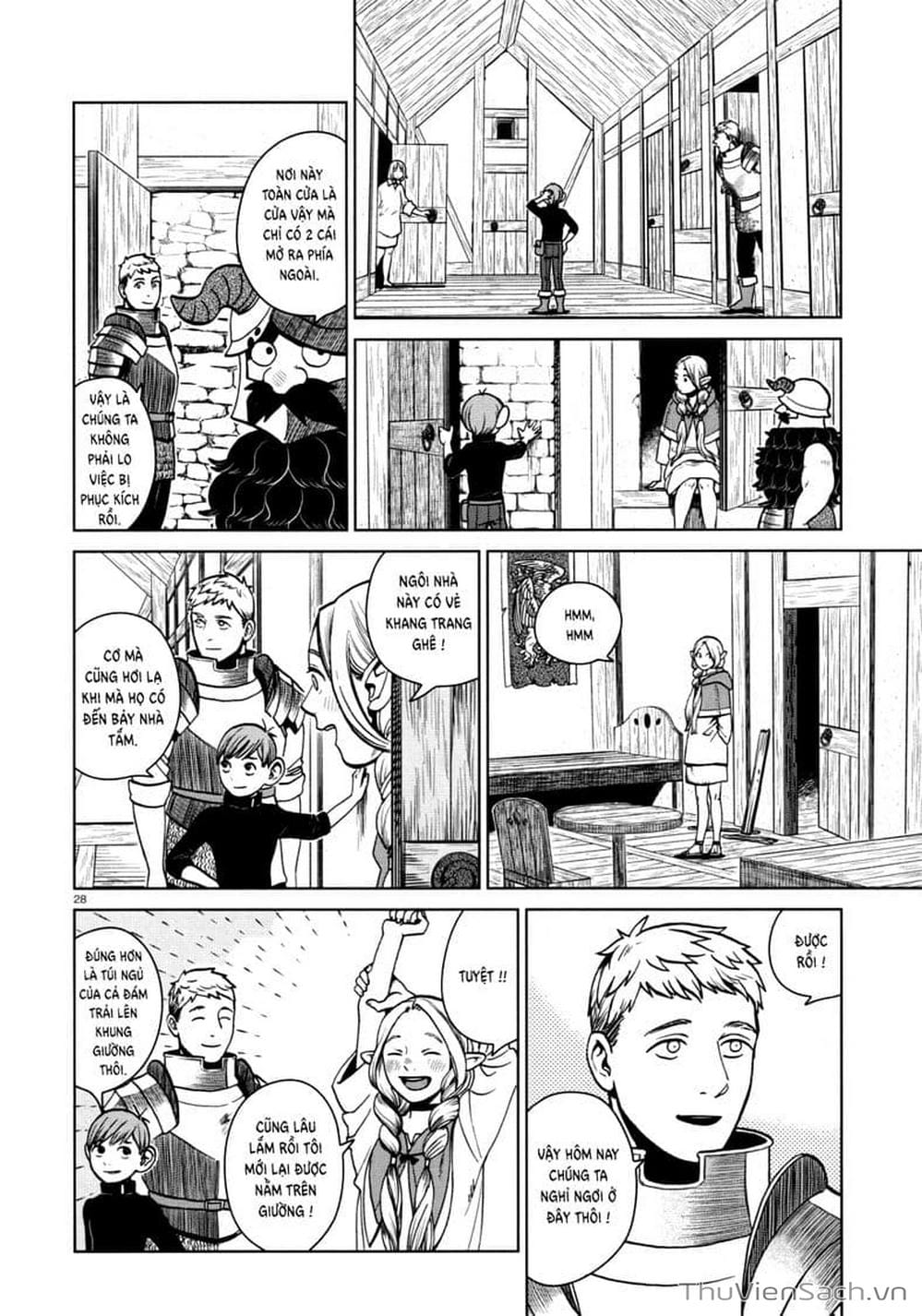 Truyện Tranh Mỹ Vị Hầm Ngục - Dungeon Meshi trang 4