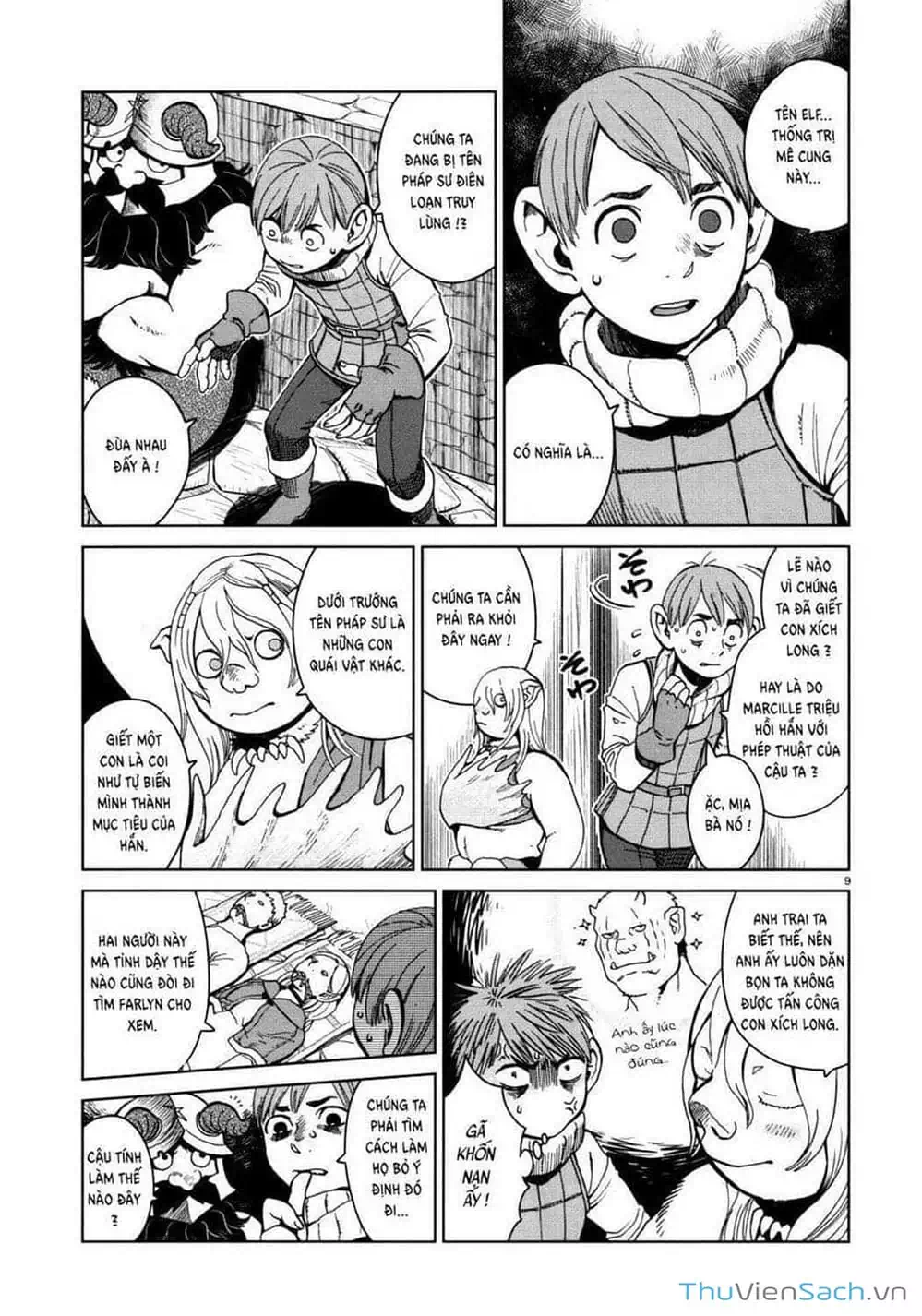 Truyện Tranh Mỹ Vị Hầm Ngục - Dungeon Meshi trang 4