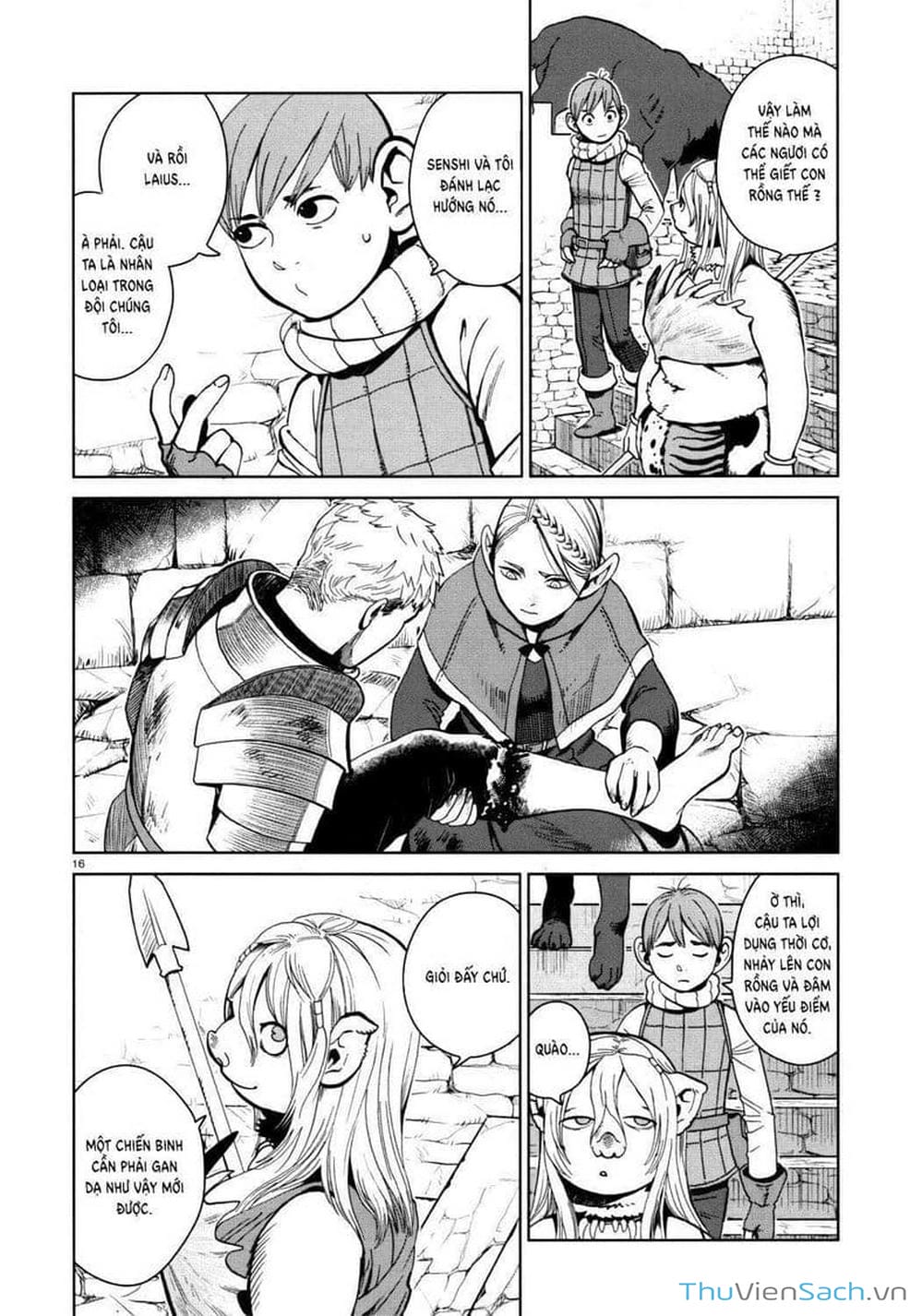 Truyện Tranh Mỹ Vị Hầm Ngục - Dungeon Meshi trang 4