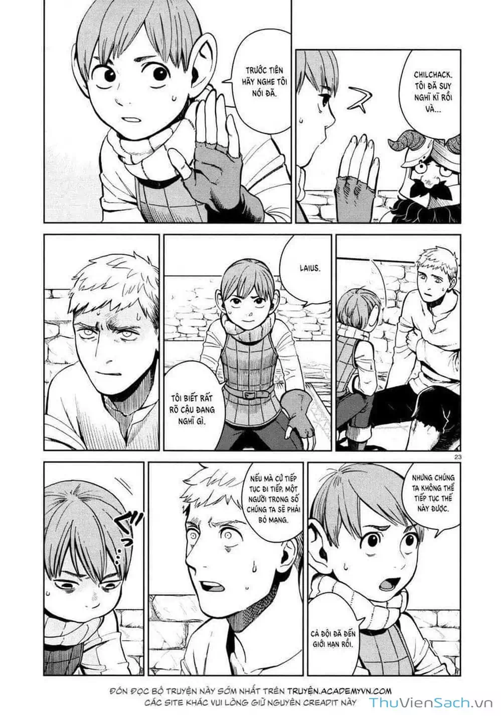 Truyện Tranh Mỹ Vị Hầm Ngục - Dungeon Meshi trang 4