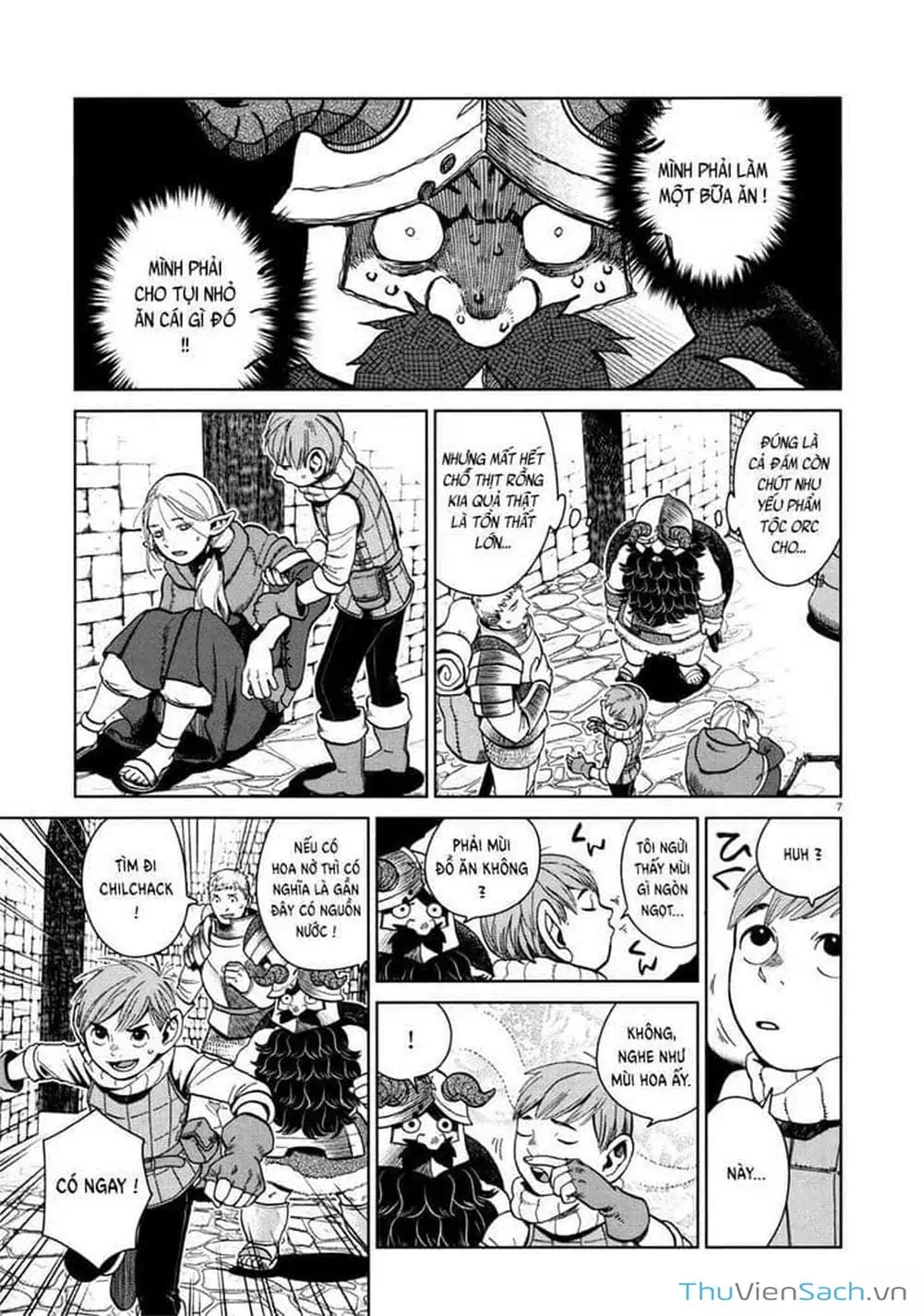 Truyện Tranh Mỹ Vị Hầm Ngục - Dungeon Meshi trang 4