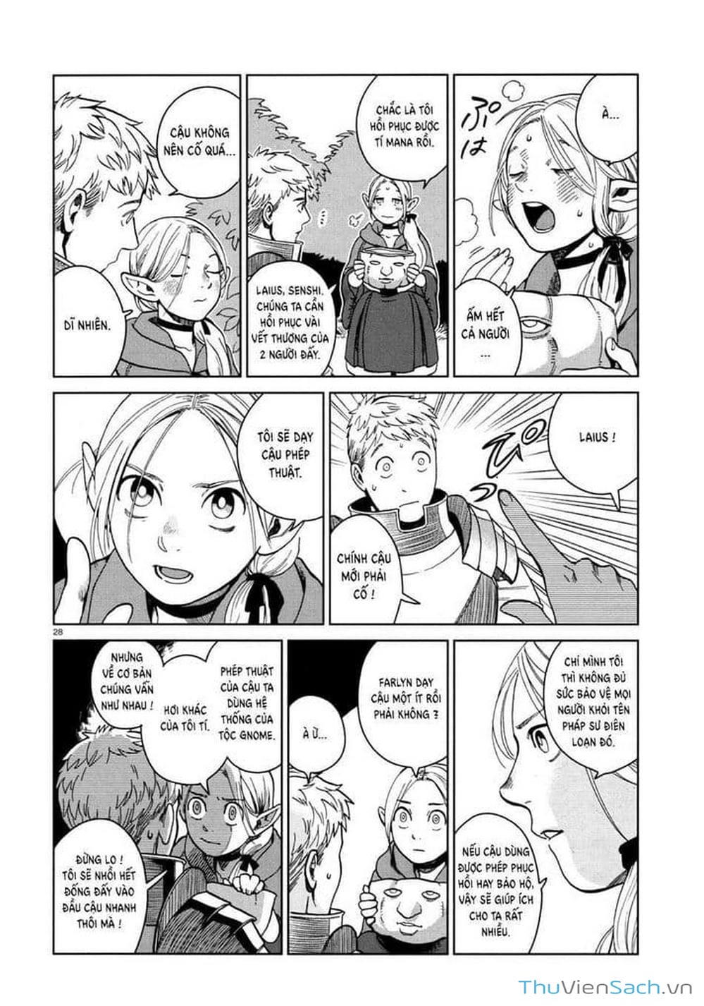 Truyện Tranh Mỹ Vị Hầm Ngục - Dungeon Meshi trang 838