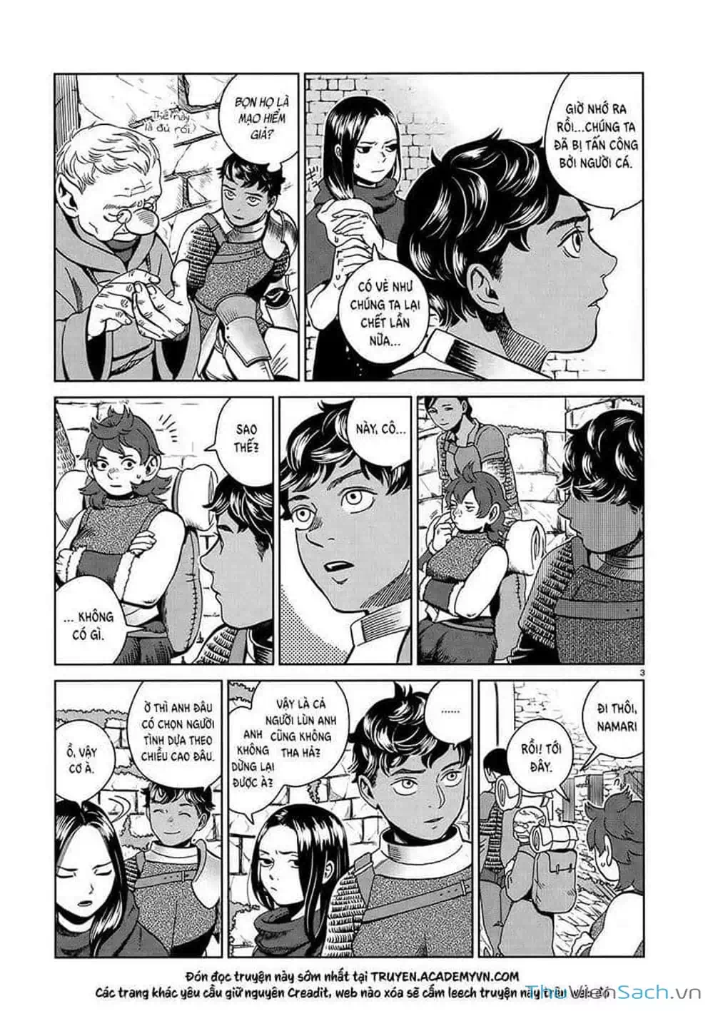 Truyện Tranh Mỹ Vị Hầm Ngục - Dungeon Meshi trang 4