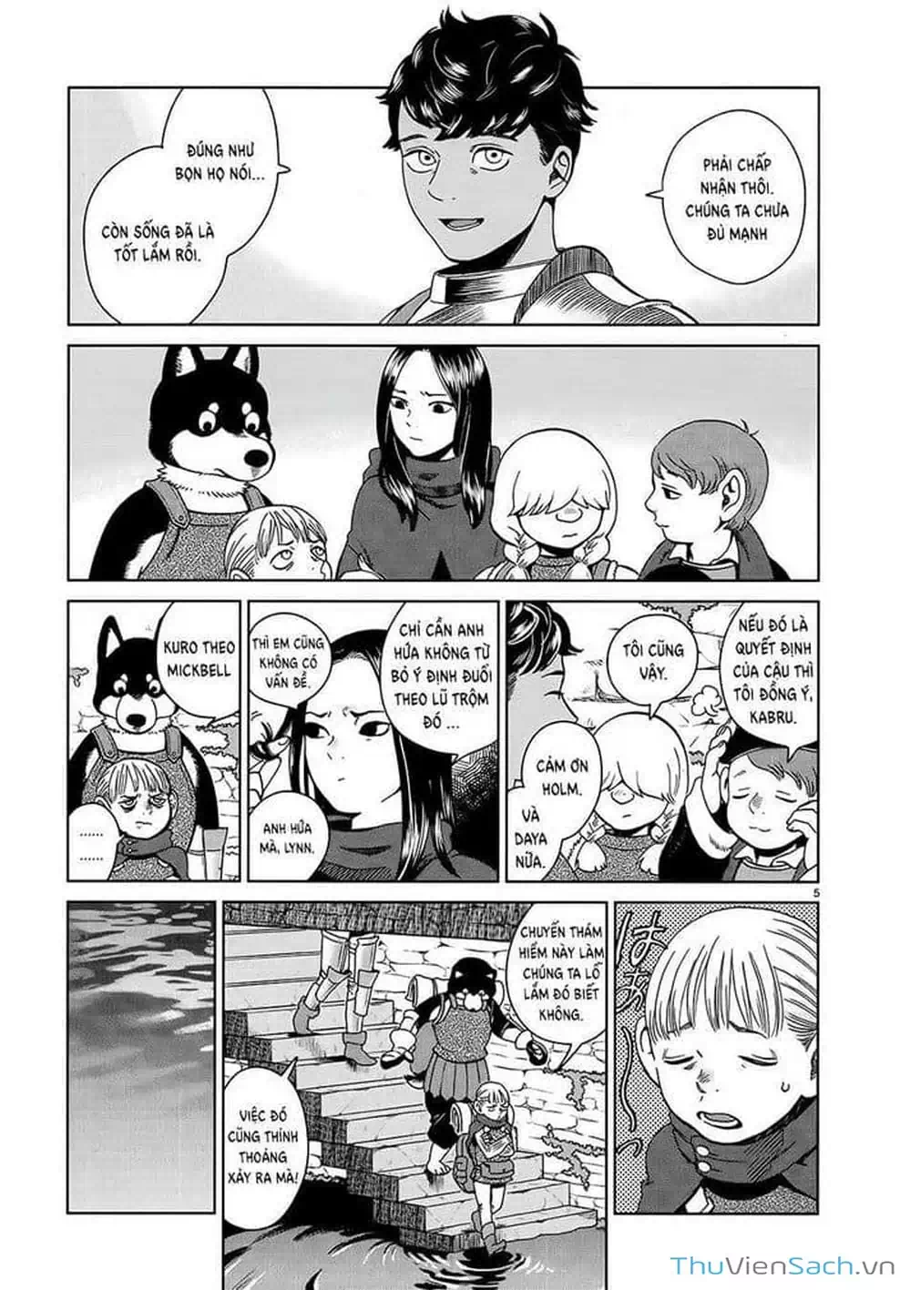 Truyện Tranh Mỹ Vị Hầm Ngục - Dungeon Meshi trang 4