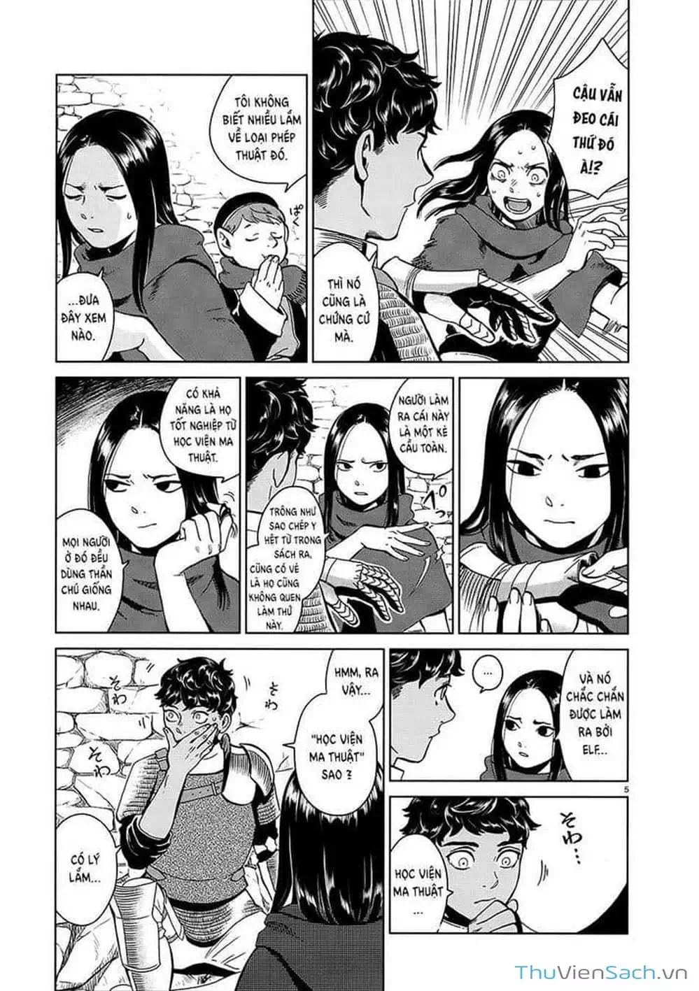 Truyện Tranh Mỹ Vị Hầm Ngục - Dungeon Meshi trang 4