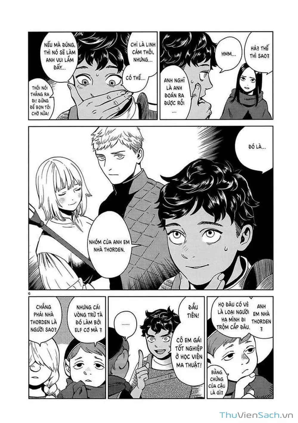 Truyện Tranh Mỹ Vị Hầm Ngục - Dungeon Meshi trang 4