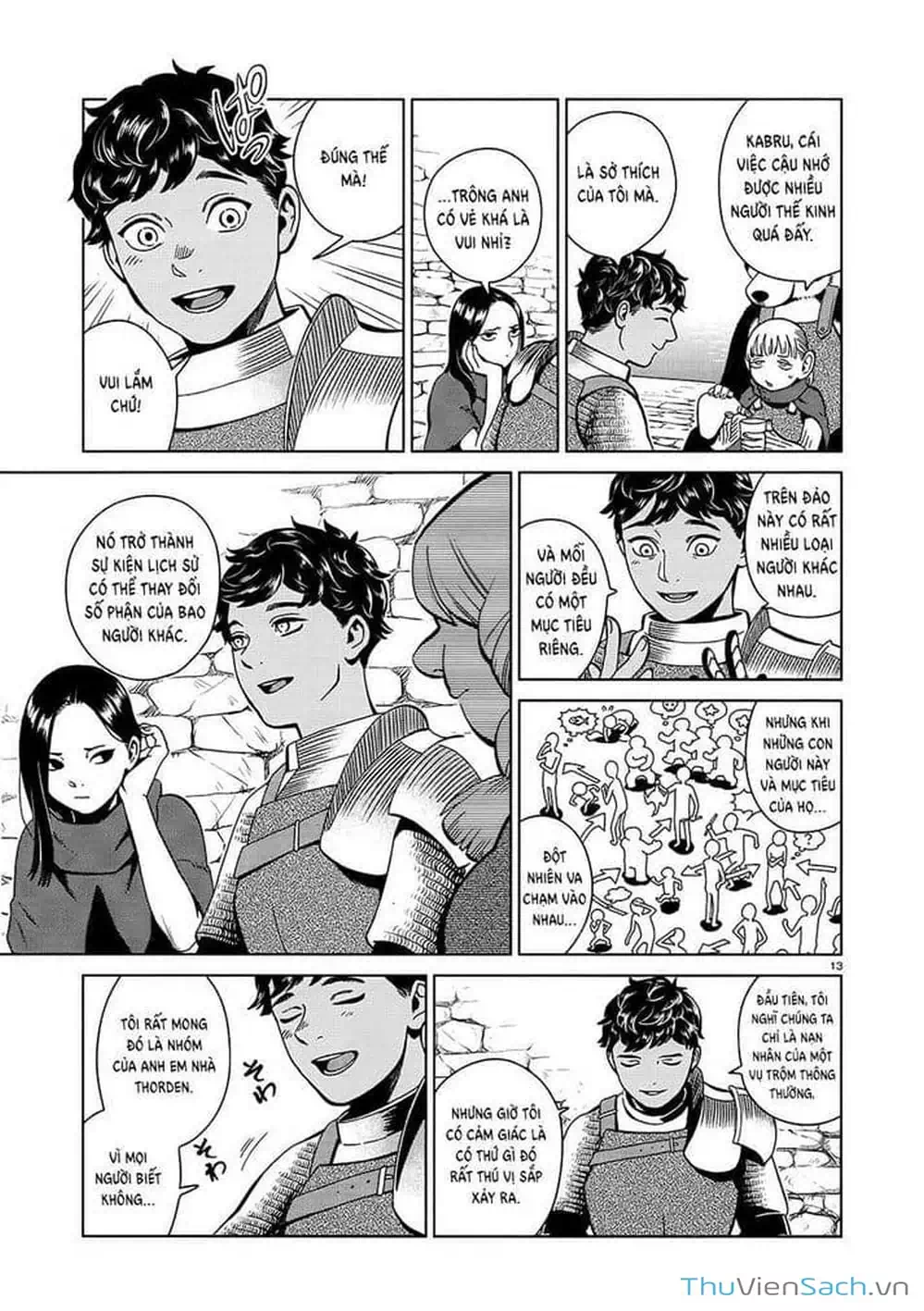 Truyện Tranh Mỹ Vị Hầm Ngục - Dungeon Meshi trang 4