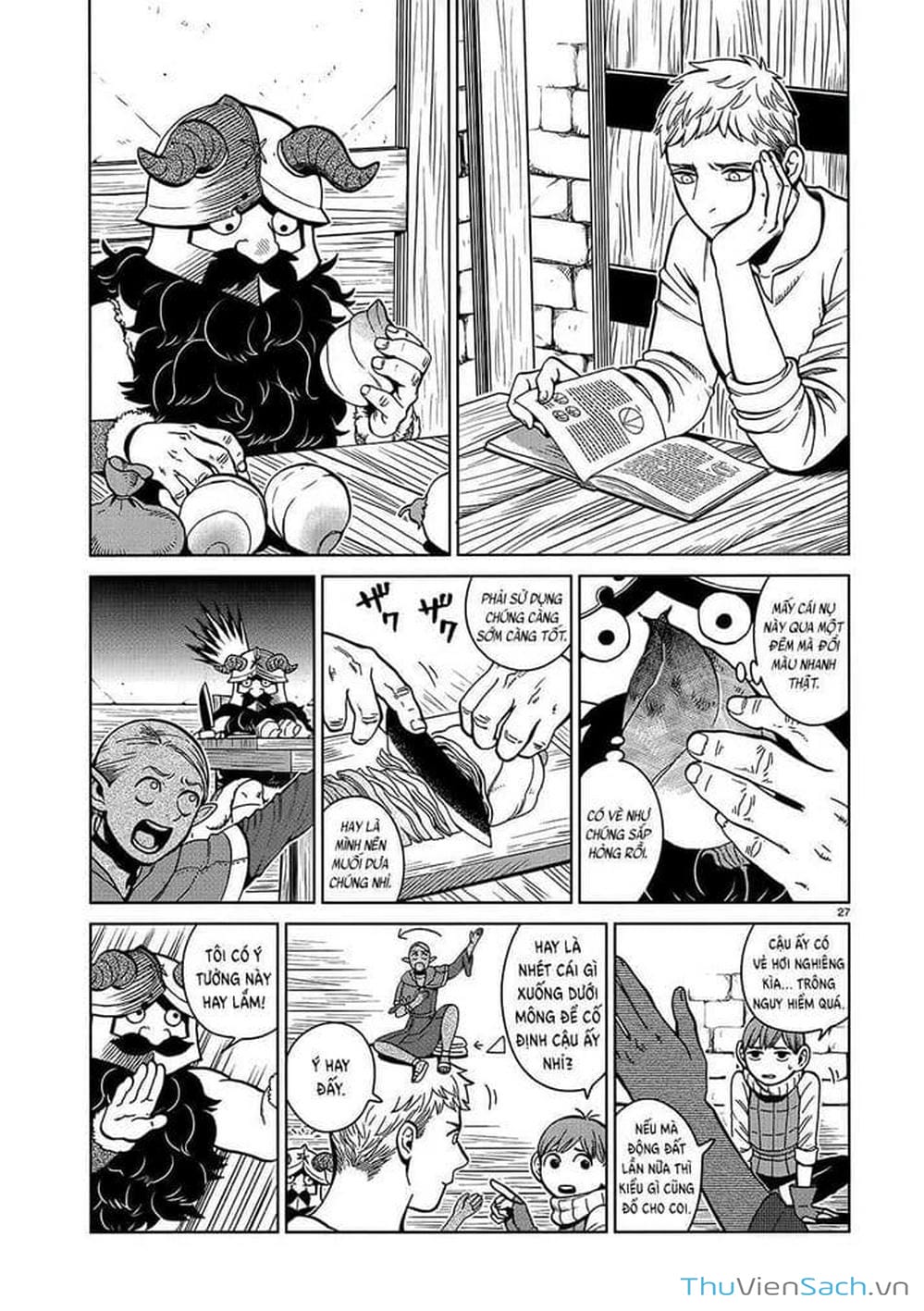 Truyện Tranh Mỹ Vị Hầm Ngục - Dungeon Meshi trang 4