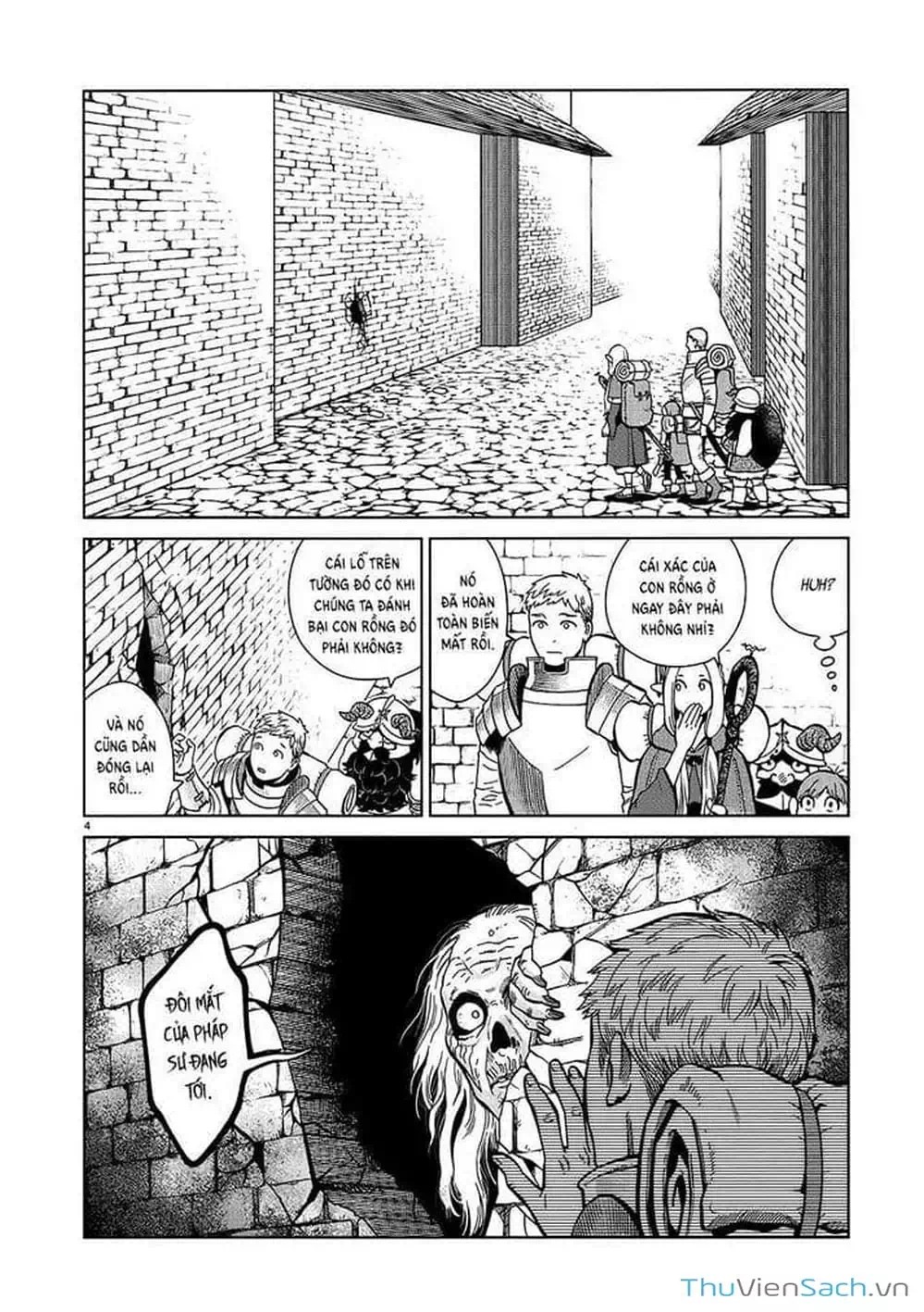 Truyện Tranh Mỹ Vị Hầm Ngục - Dungeon Meshi trang 4