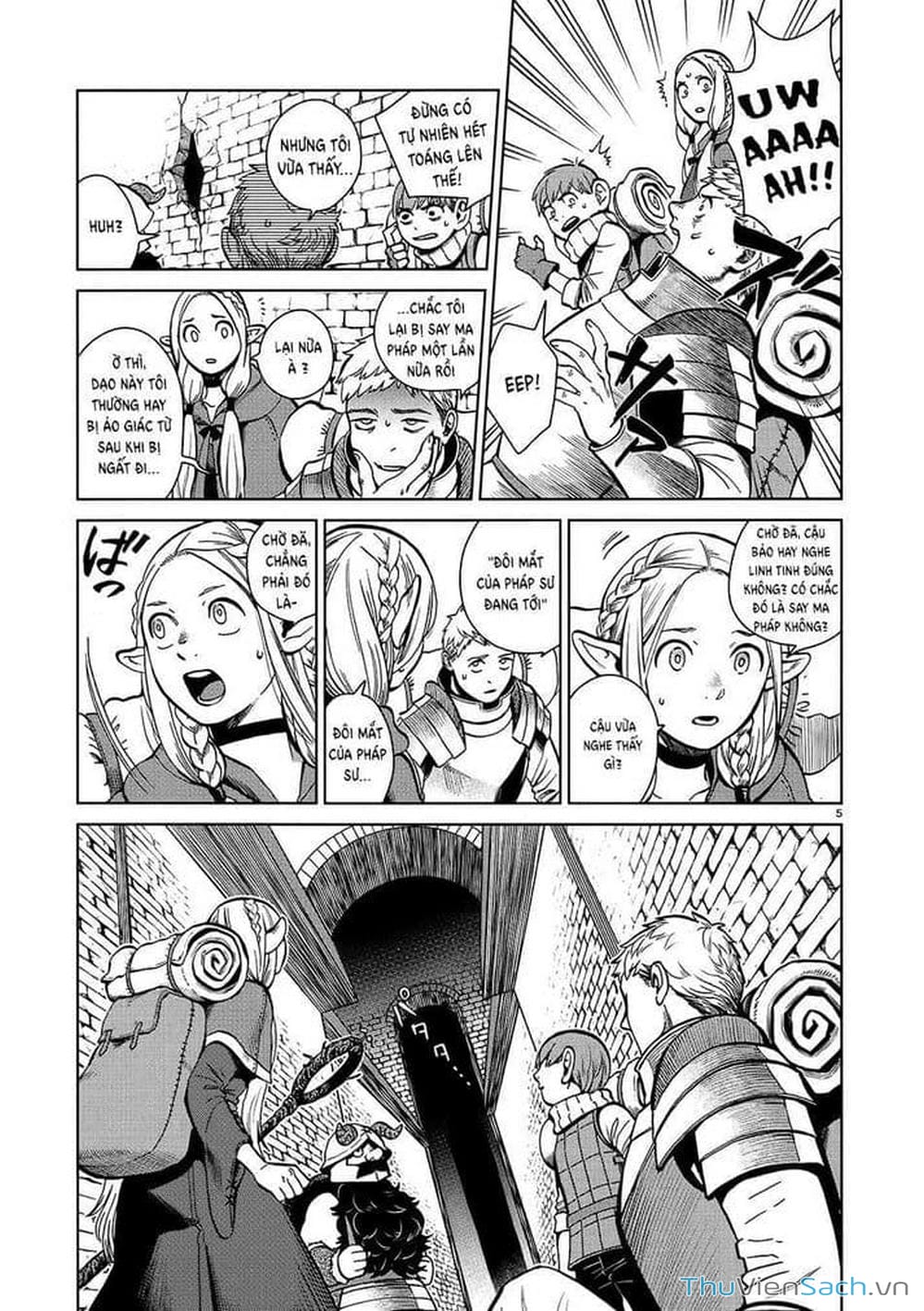 Truyện Tranh Mỹ Vị Hầm Ngục - Dungeon Meshi trang 4