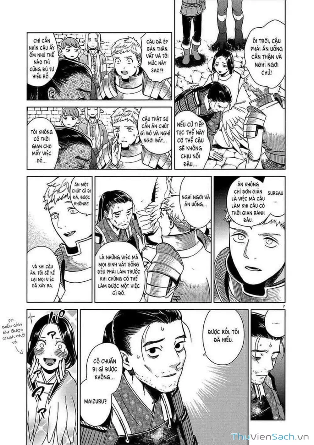 Truyện Tranh Mỹ Vị Hầm Ngục - Dungeon Meshi trang 4