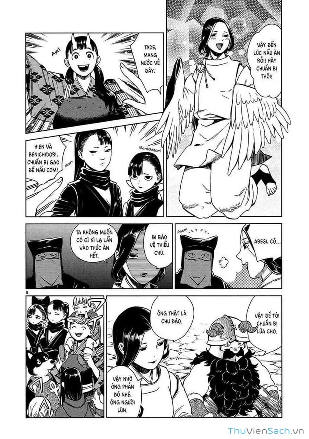 Truyện Tranh Mỹ Vị Hầm Ngục - Dungeon Meshi trang 4