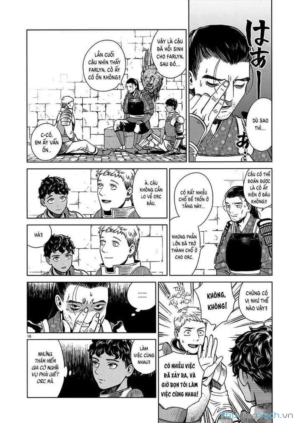 Truyện Tranh Mỹ Vị Hầm Ngục - Dungeon Meshi trang 4