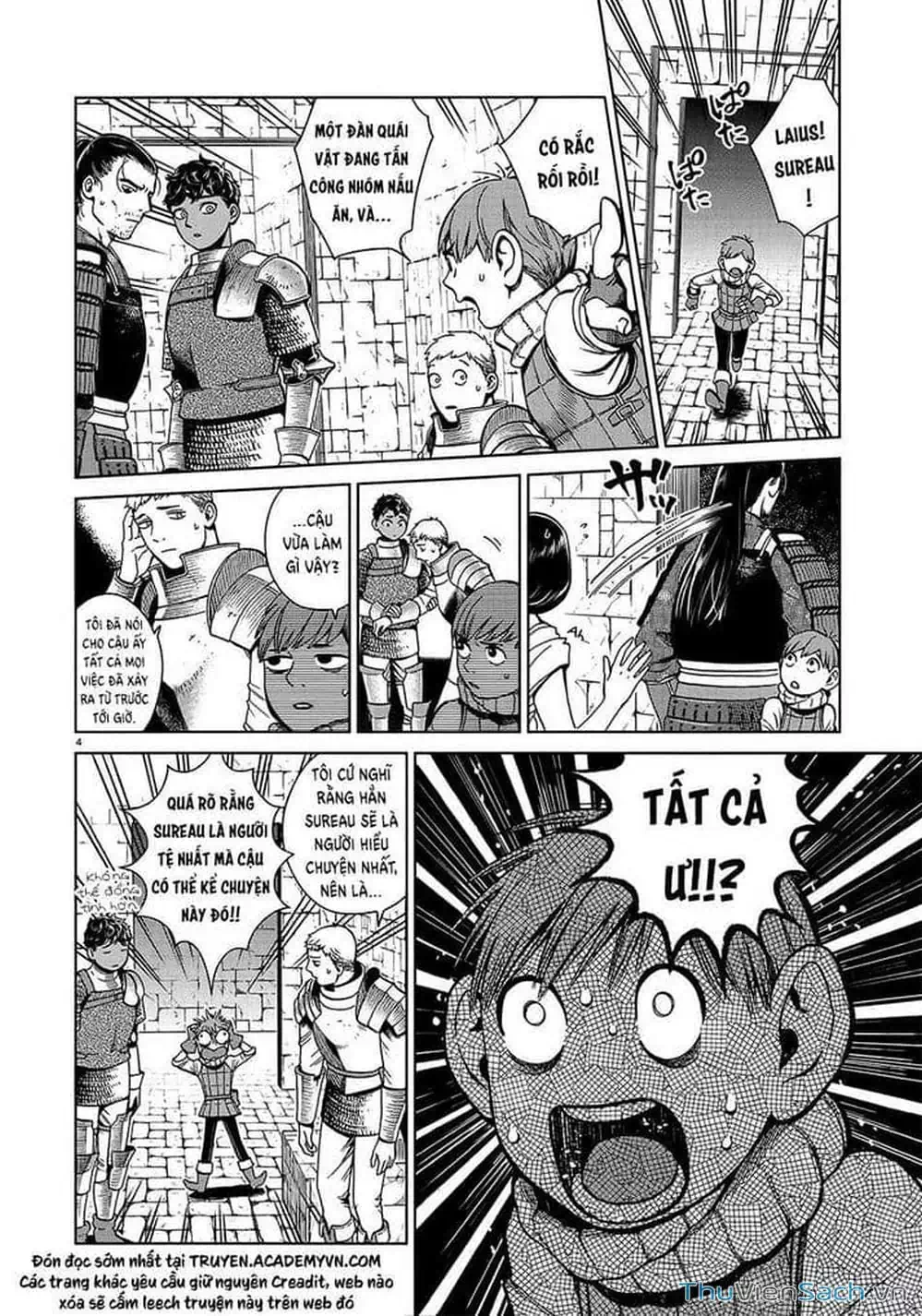 Truyện Tranh Mỹ Vị Hầm Ngục - Dungeon Meshi trang 4