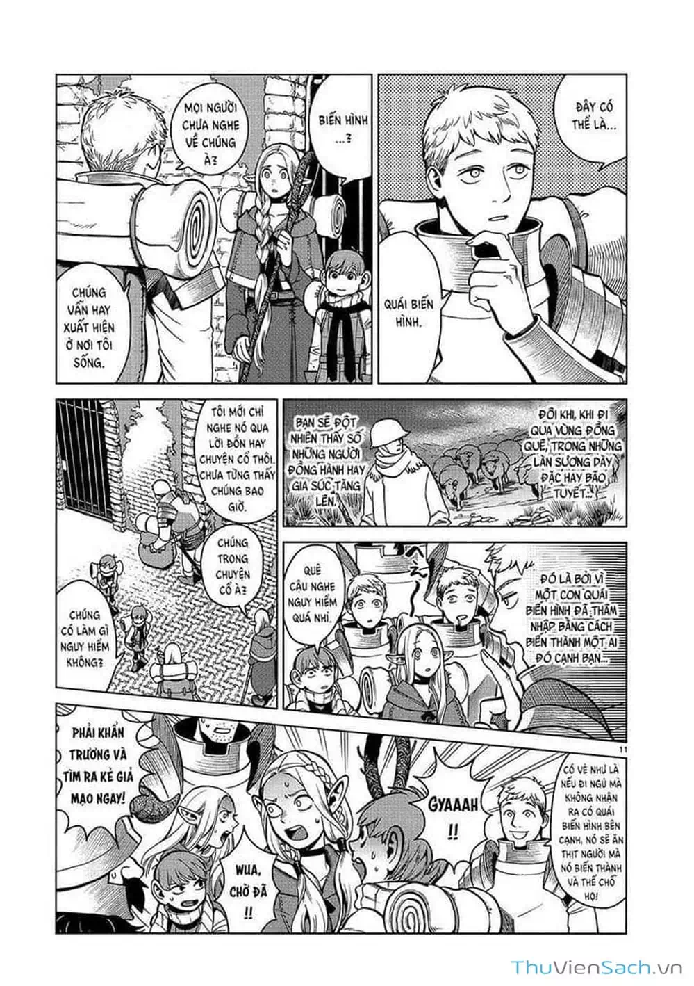 Truyện Tranh Mỹ Vị Hầm Ngục - Dungeon Meshi trang 4