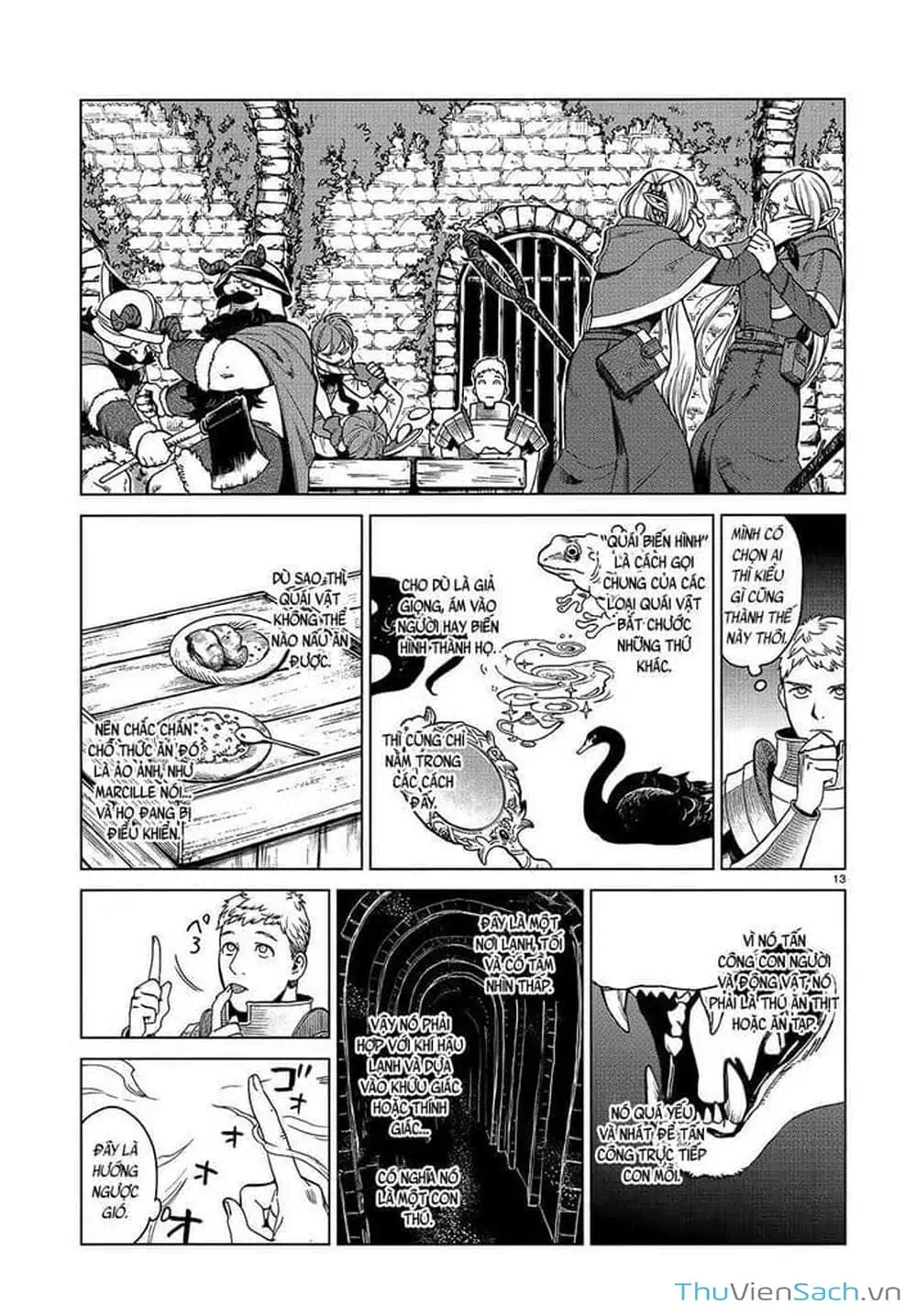 Truyện Tranh Mỹ Vị Hầm Ngục - Dungeon Meshi trang 4