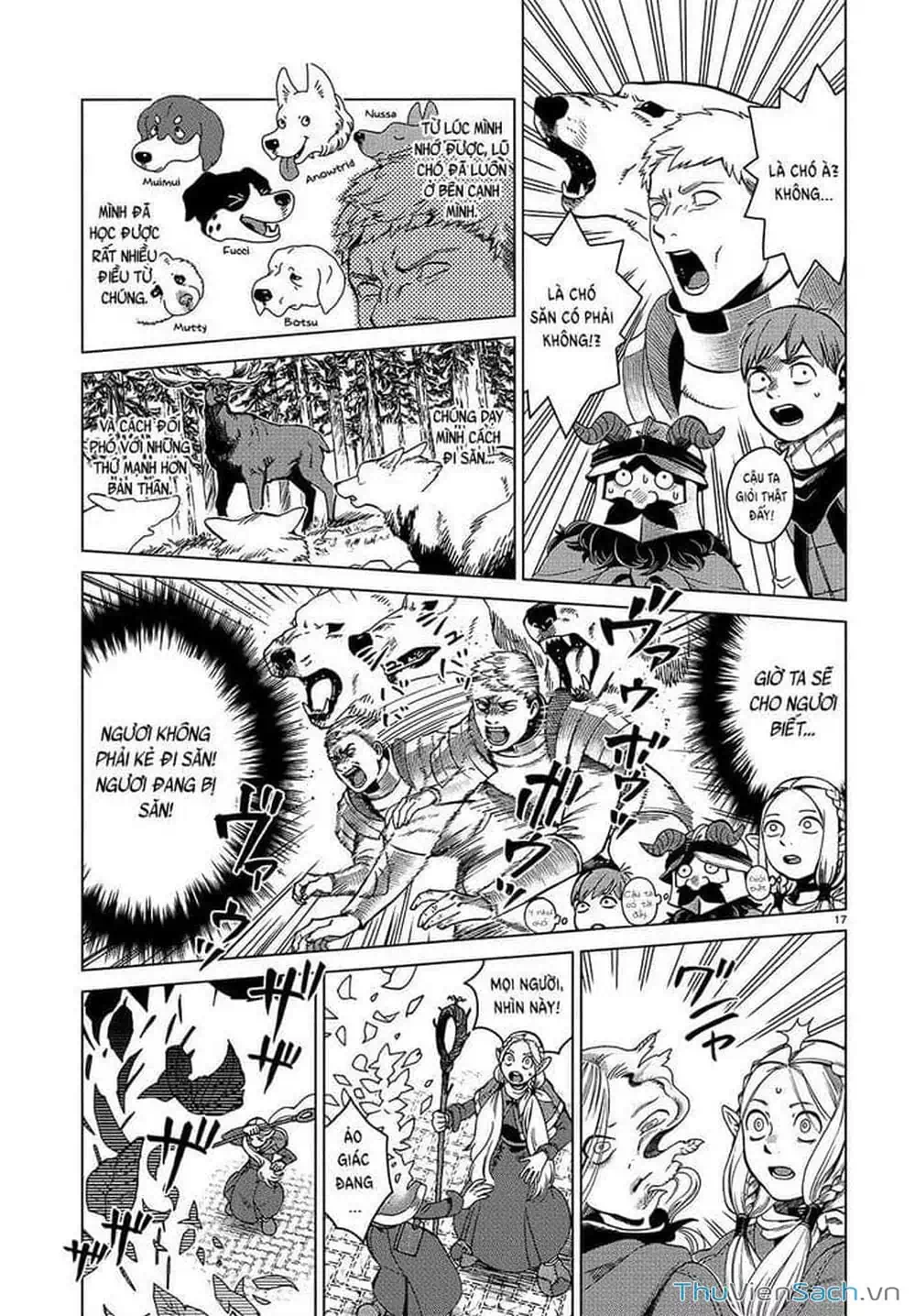 Truyện Tranh Mỹ Vị Hầm Ngục - Dungeon Meshi trang 4