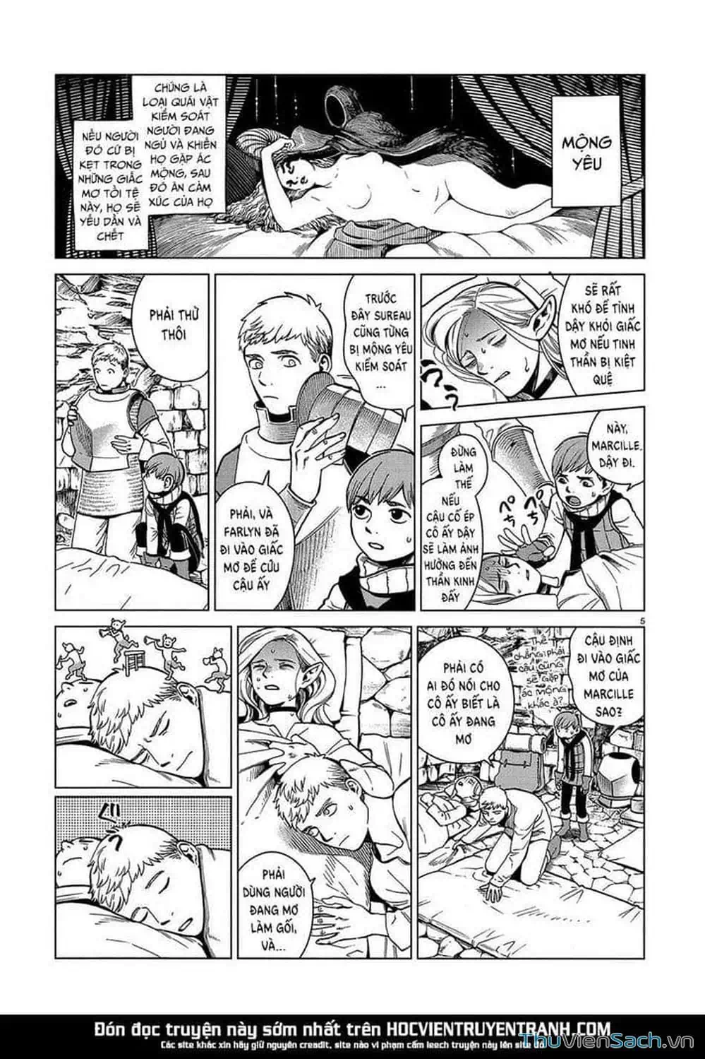 Truyện Tranh Mỹ Vị Hầm Ngục - Dungeon Meshi trang 4