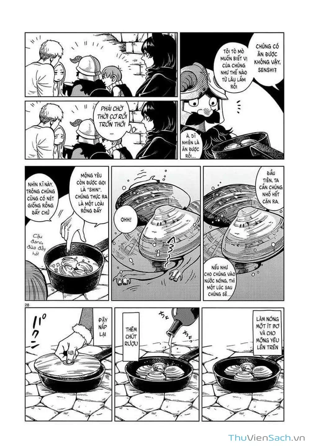 Truyện Tranh Mỹ Vị Hầm Ngục - Dungeon Meshi trang 4