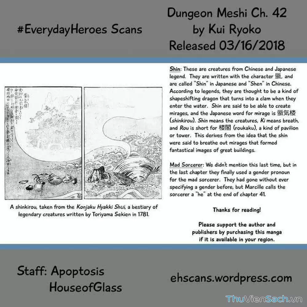 Truyện Tranh Mỹ Vị Hầm Ngục - Dungeon Meshi trang 4