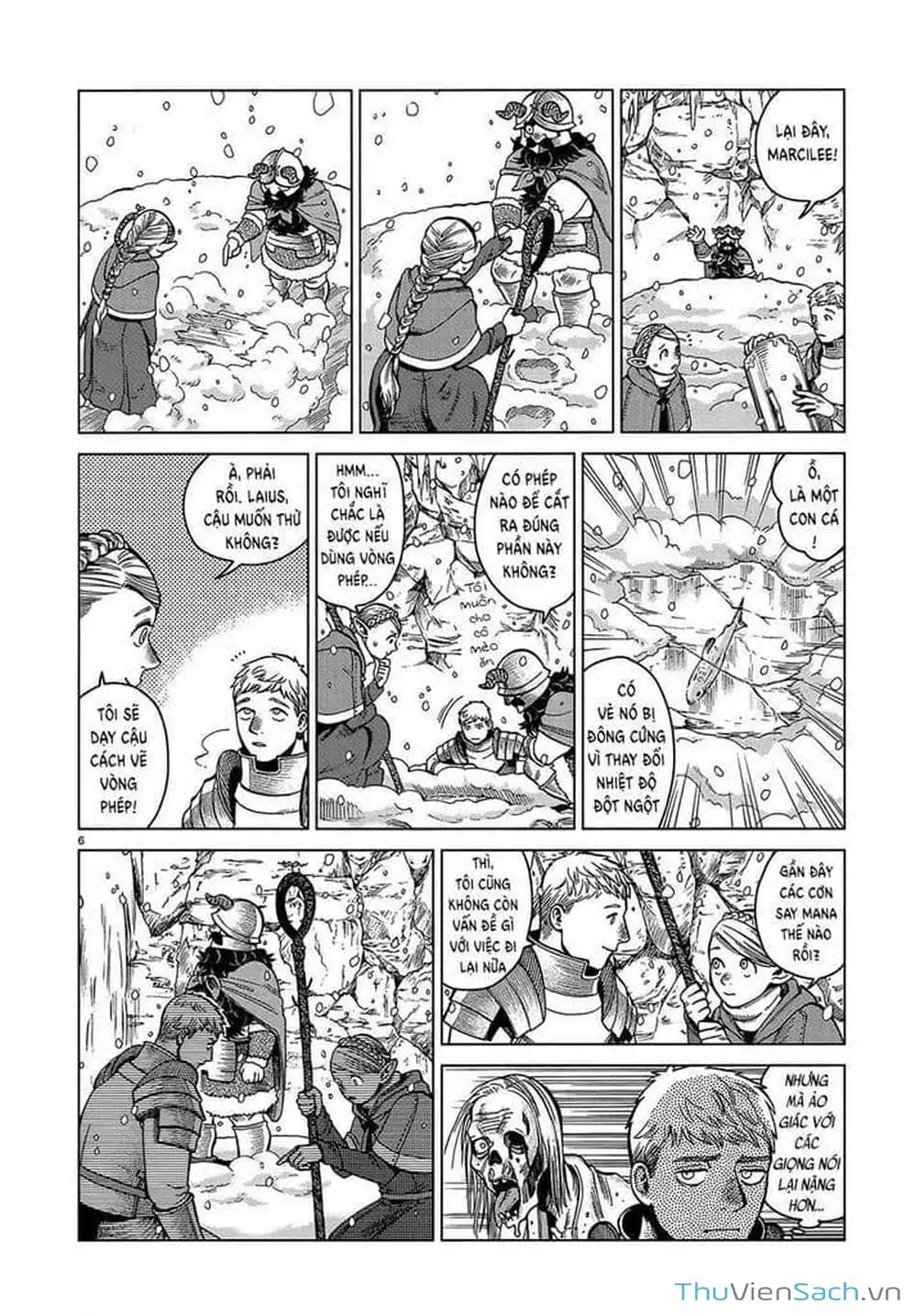 Truyện Tranh Mỹ Vị Hầm Ngục - Dungeon Meshi trang 4