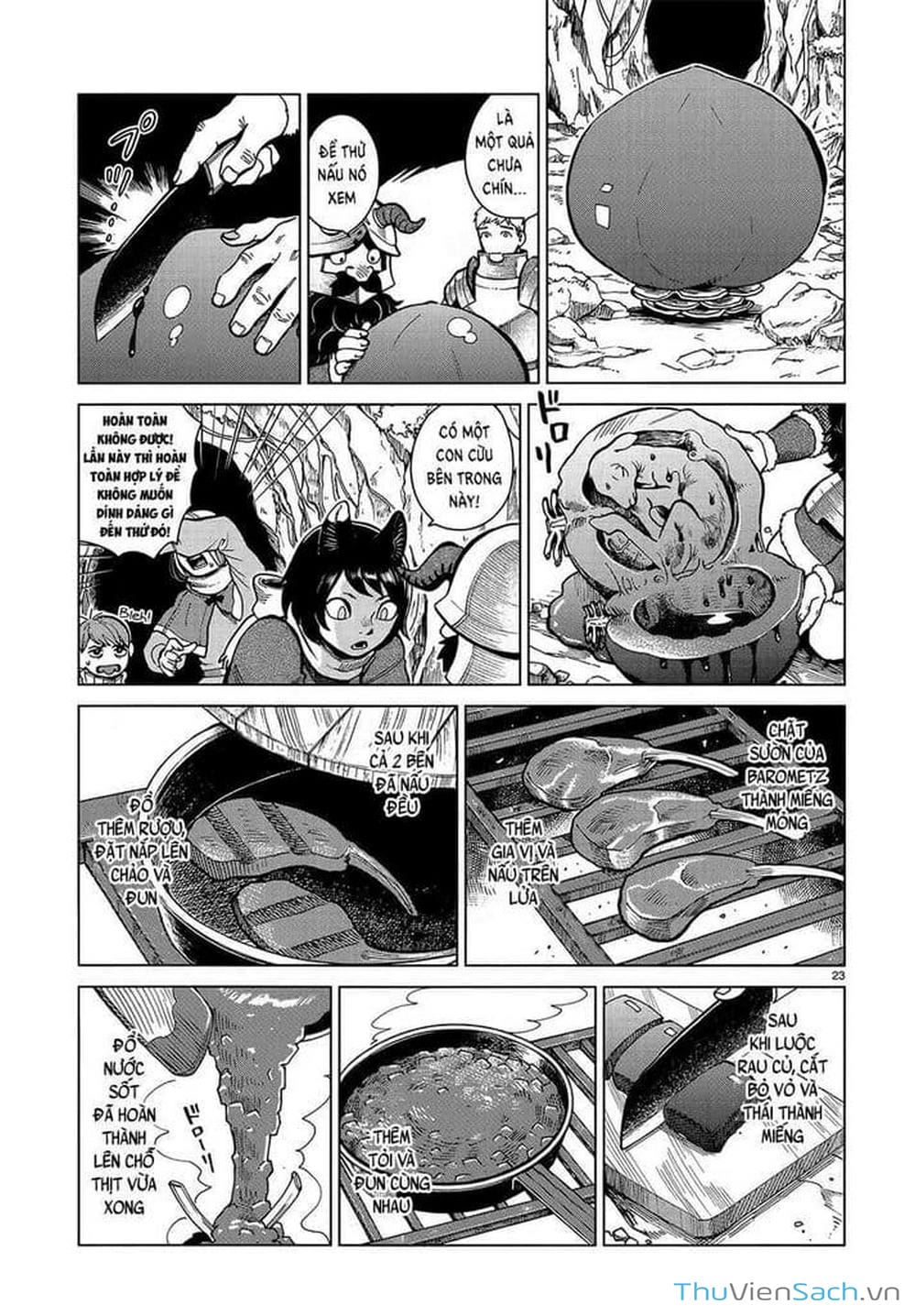 Truyện Tranh Mỹ Vị Hầm Ngục - Dungeon Meshi trang 1221