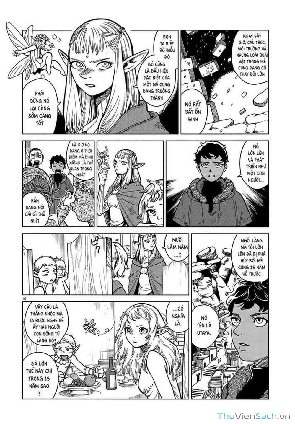 Truyện Tranh Mỹ Vị Hầm Ngục - Dungeon Meshi trang 4