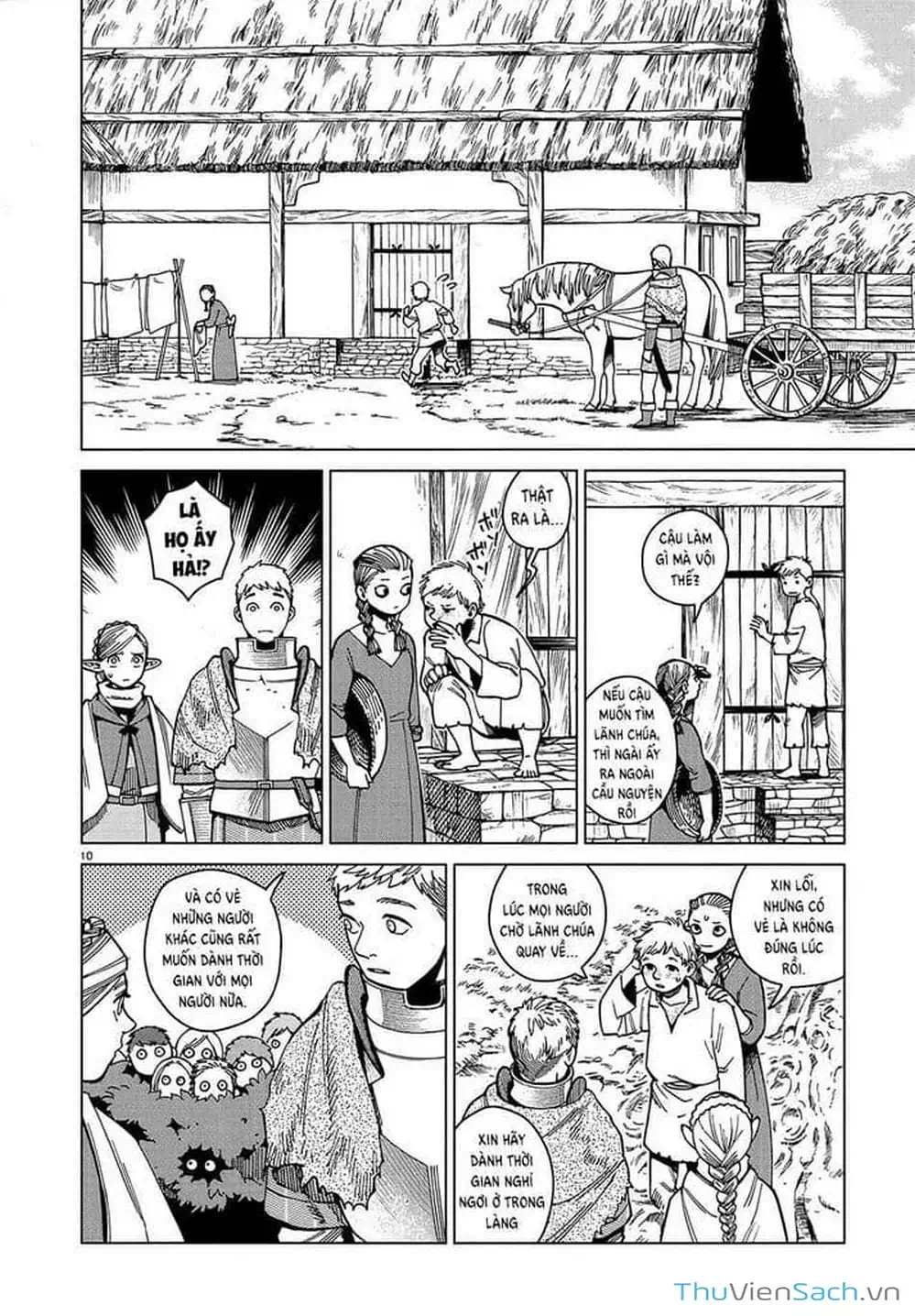 Truyện Tranh Mỹ Vị Hầm Ngục - Dungeon Meshi trang 4