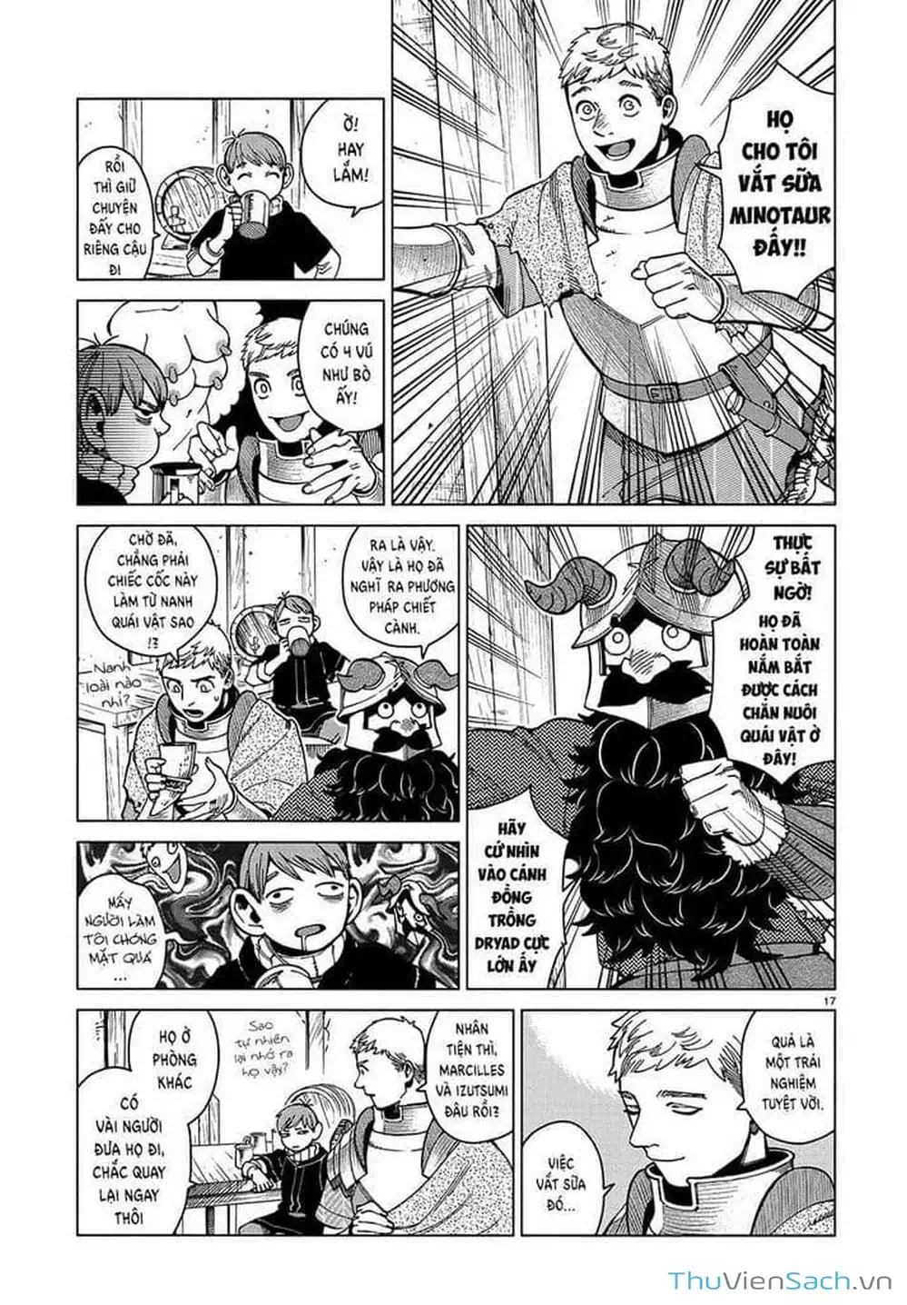 Truyện Tranh Mỹ Vị Hầm Ngục - Dungeon Meshi trang 4