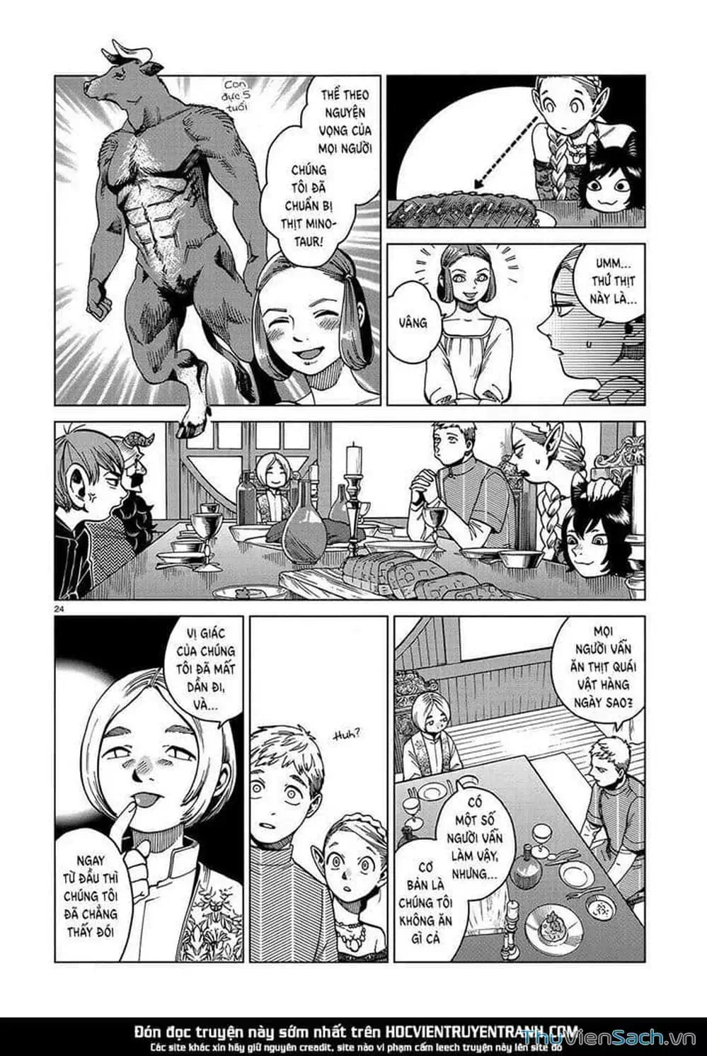 Truyện Tranh Mỹ Vị Hầm Ngục - Dungeon Meshi trang 4