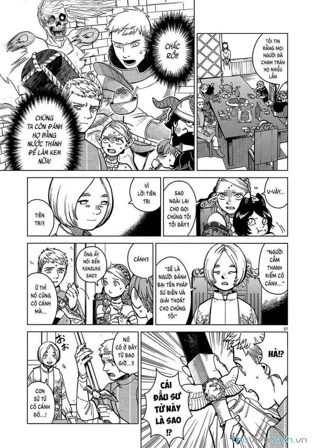 Truyện Tranh Mỹ Vị Hầm Ngục - Dungeon Meshi trang 4