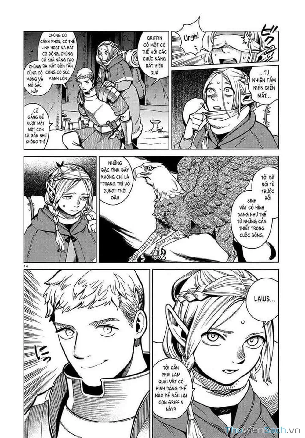 Truyện Tranh Mỹ Vị Hầm Ngục - Dungeon Meshi trang 4