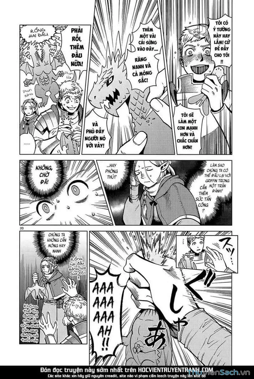 Truyện Tranh Mỹ Vị Hầm Ngục - Dungeon Meshi trang 4