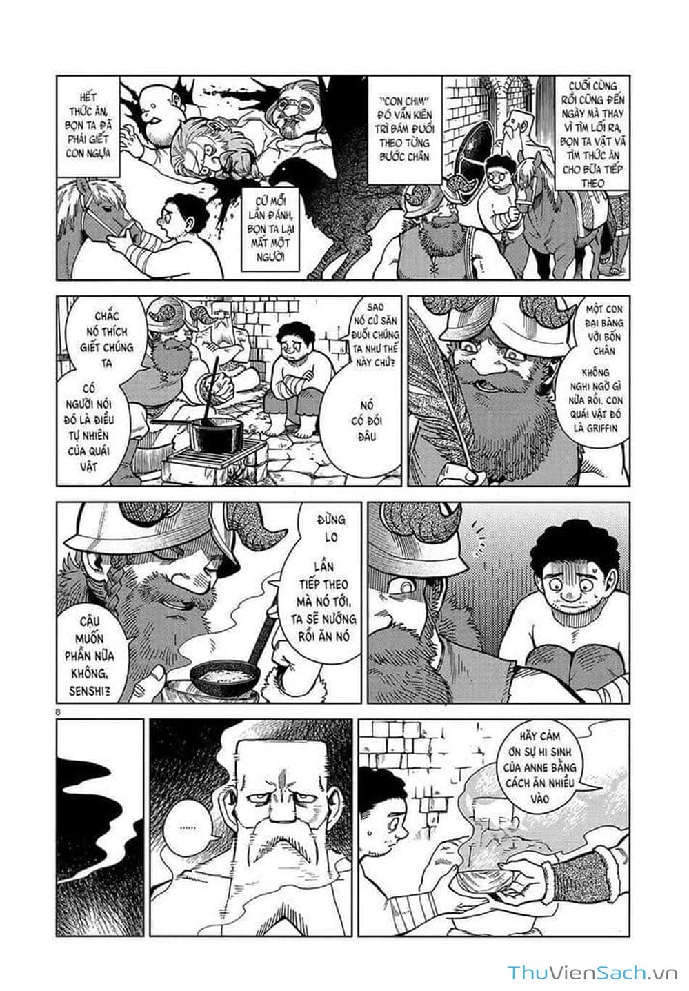 Truyện Tranh Mỹ Vị Hầm Ngục - Dungeon Meshi trang 1350