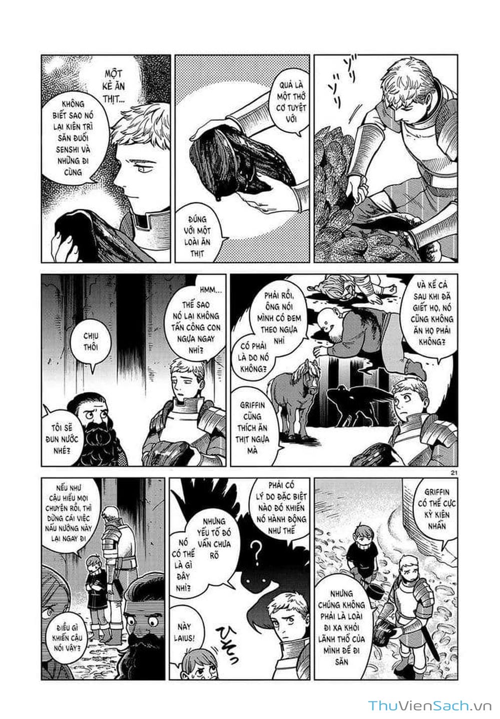 Truyện Tranh Mỹ Vị Hầm Ngục - Dungeon Meshi trang 4